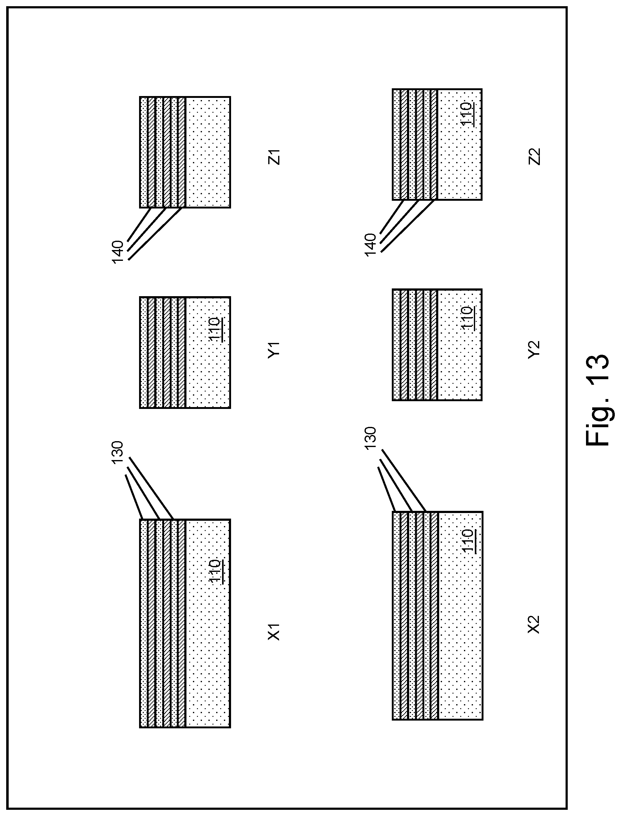 Patent US12100746 Figure 14 – Gate-all-around field effect transistor with bottom dielectric isolation