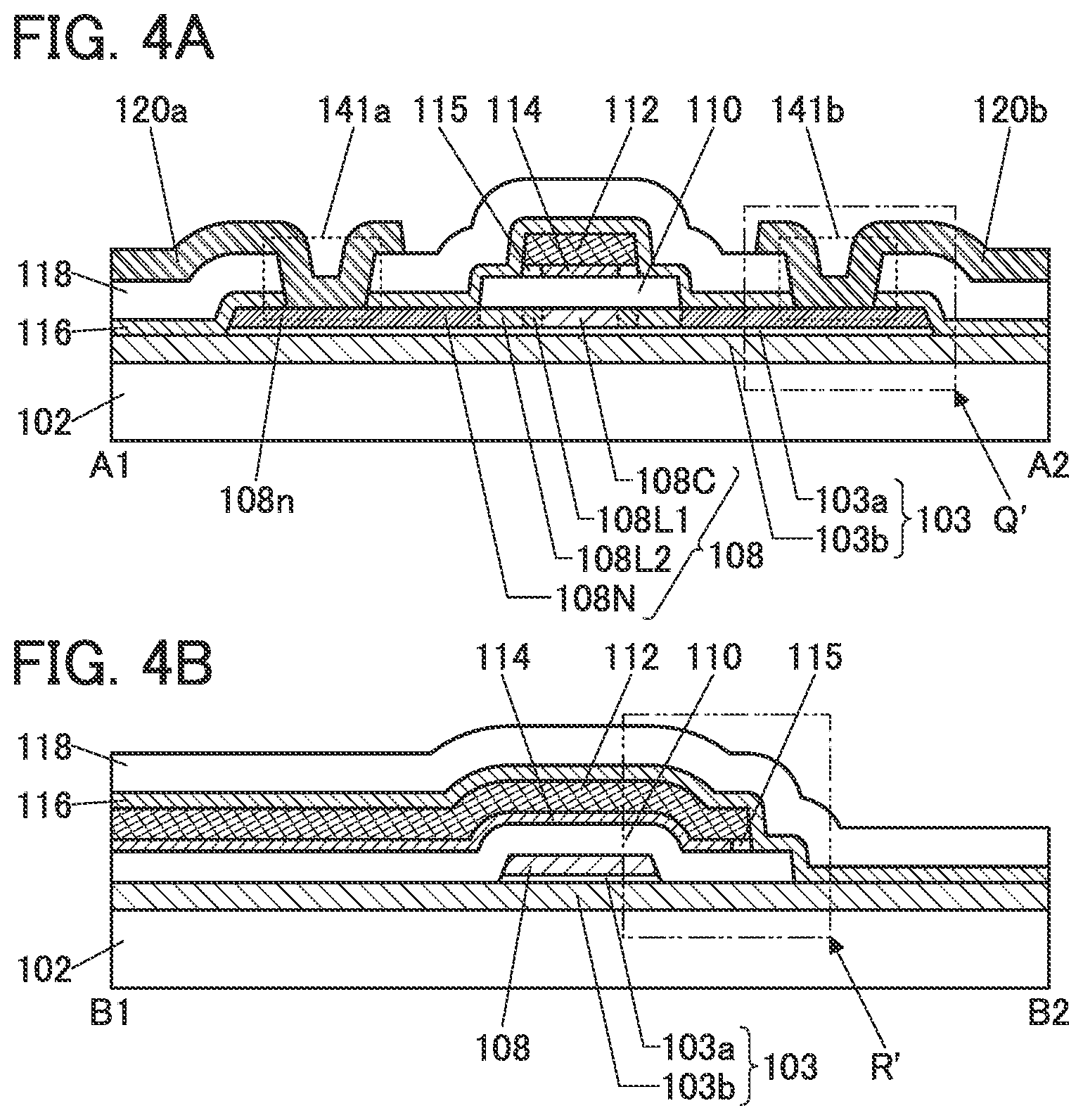 Patent US12100747 Figure 4 – Semiconductor device