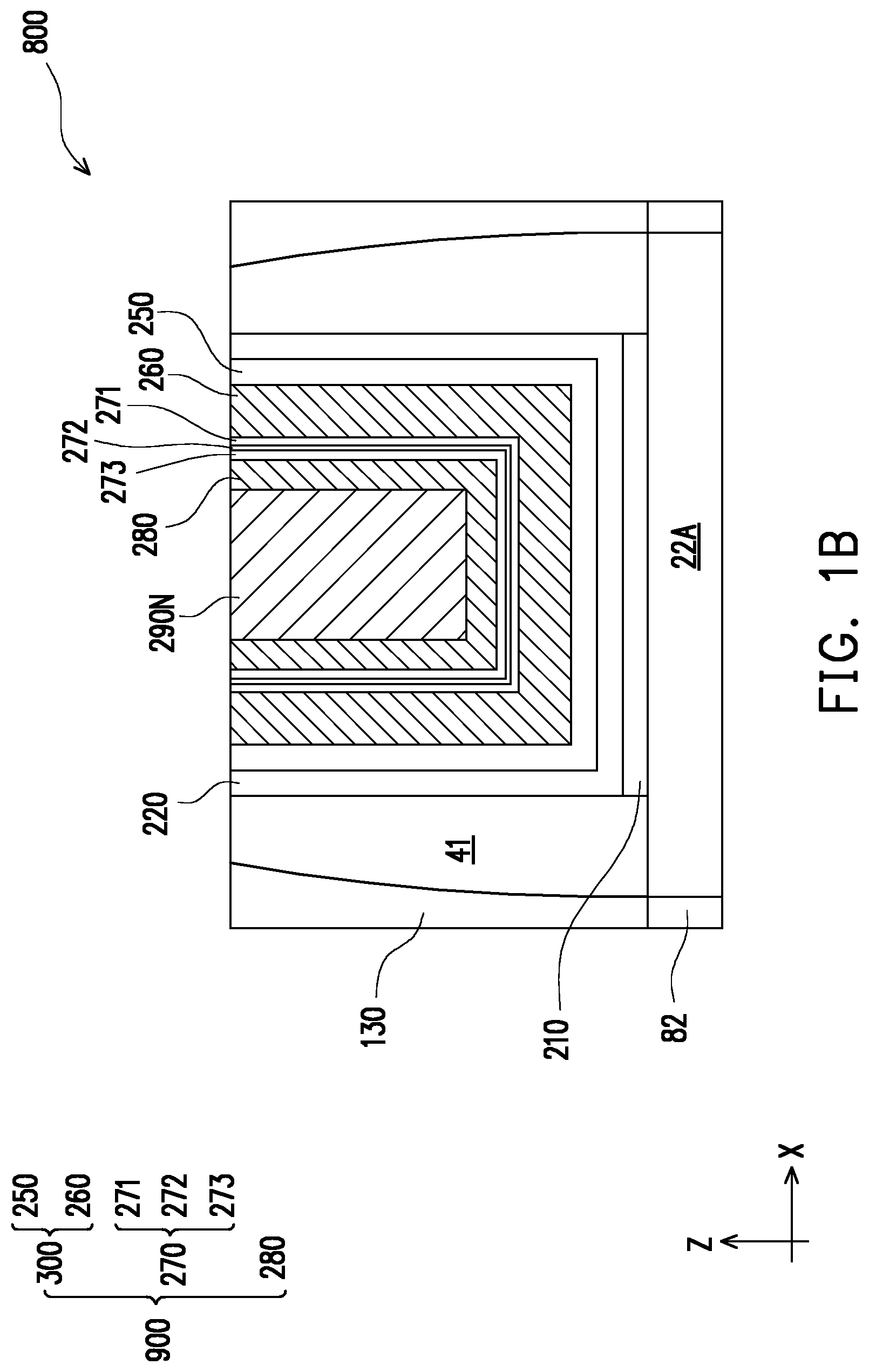 Patent US12100748 Figure 2 – Gate structure and method