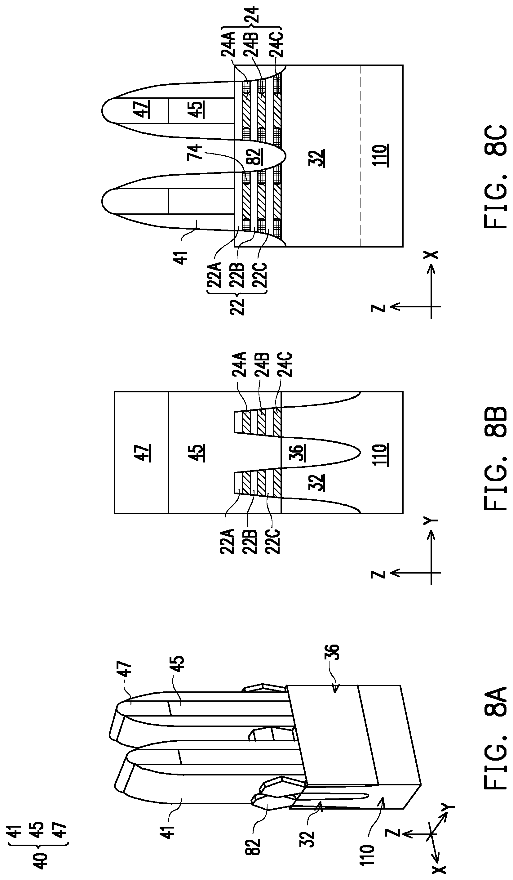 Patent US12100748 Figure 10 – Gate structure and method