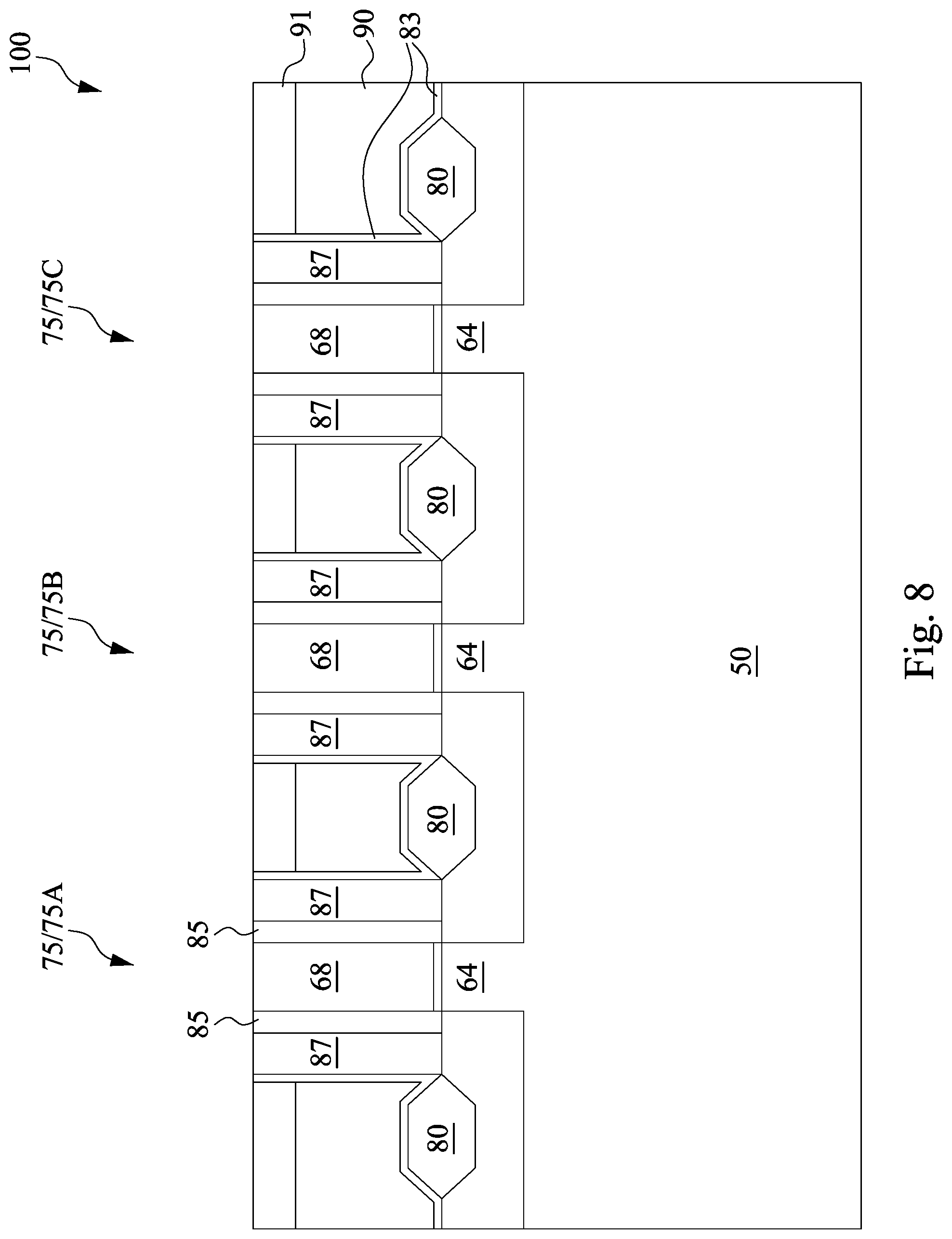 Patent US12100751 Figure 10 – Void elimination for gap-filling in high-aspect ratio trenches