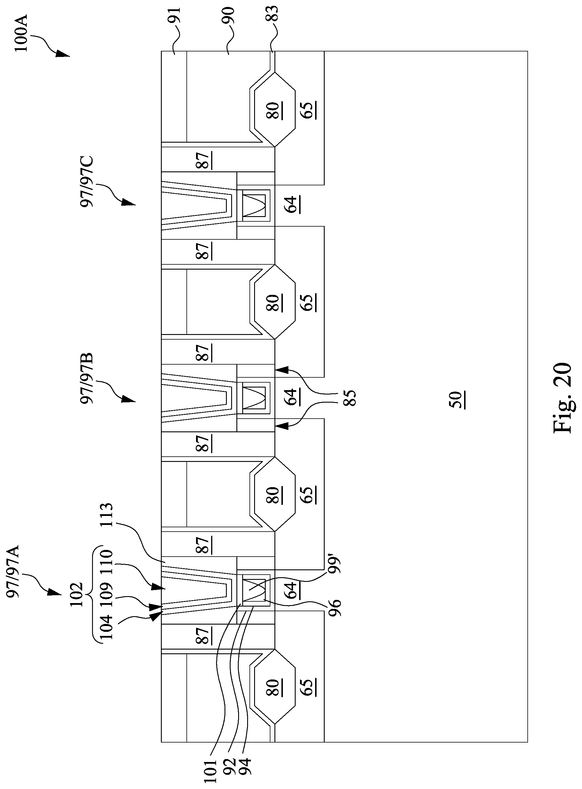Patent US12100751 Figure 18 – Void elimination for gap-filling in high-aspect ratio trenches