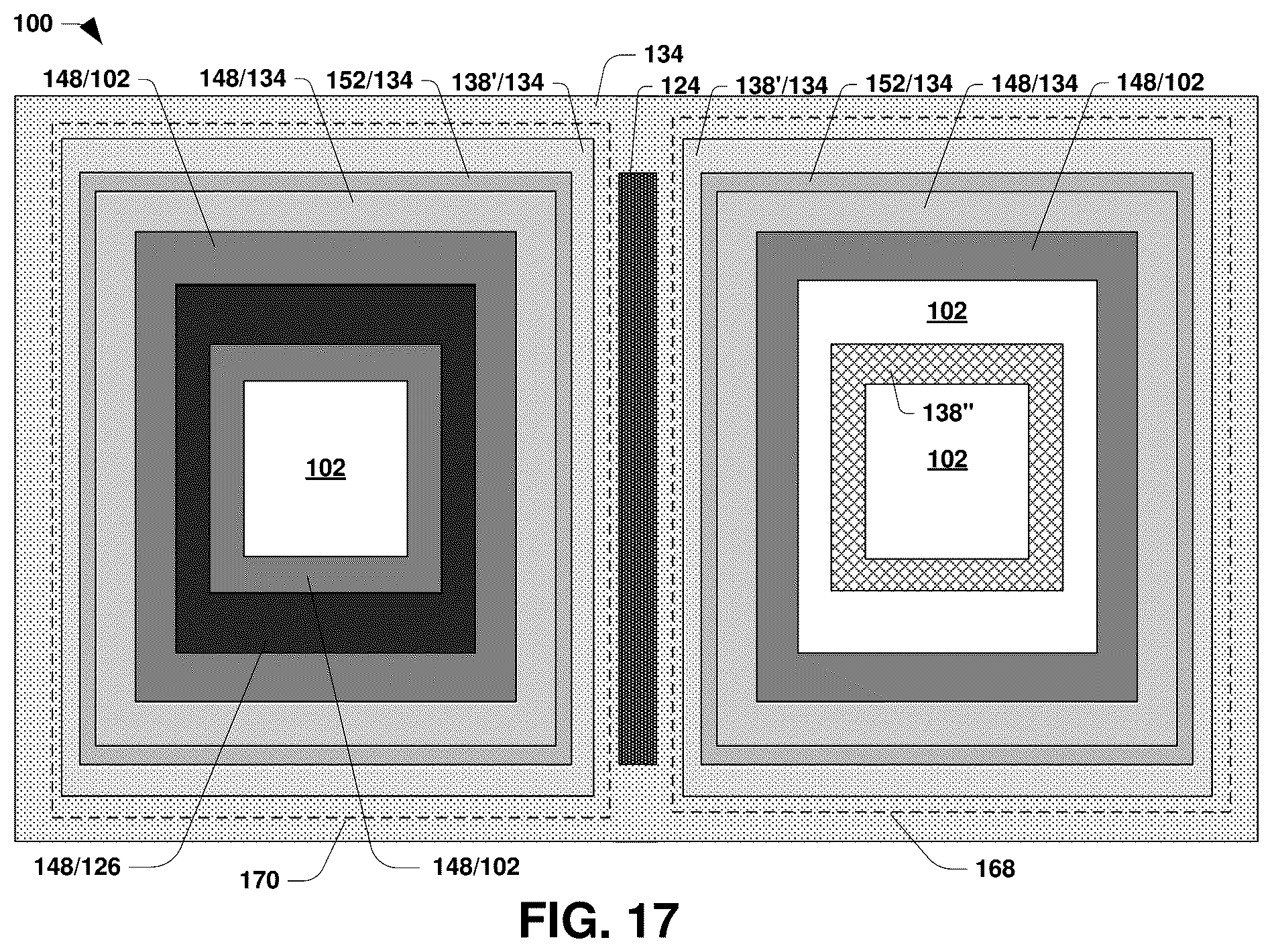 Patent US12100754 Figure 17 – Semiconductor arrangement and method of making
