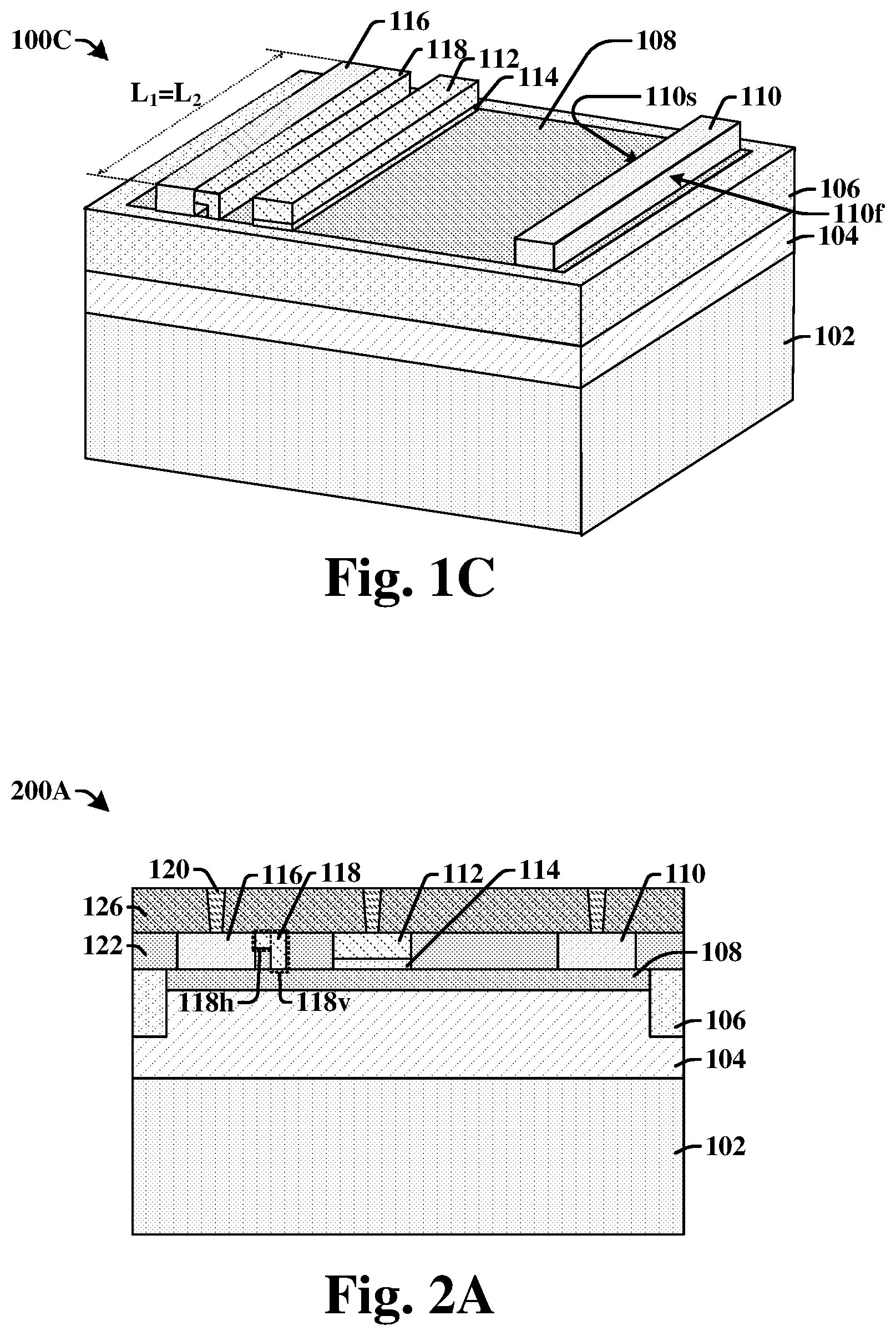 Patent US12100757 Figure 2 – Cap structure coupled to source to reduce saturation current in HEMT device