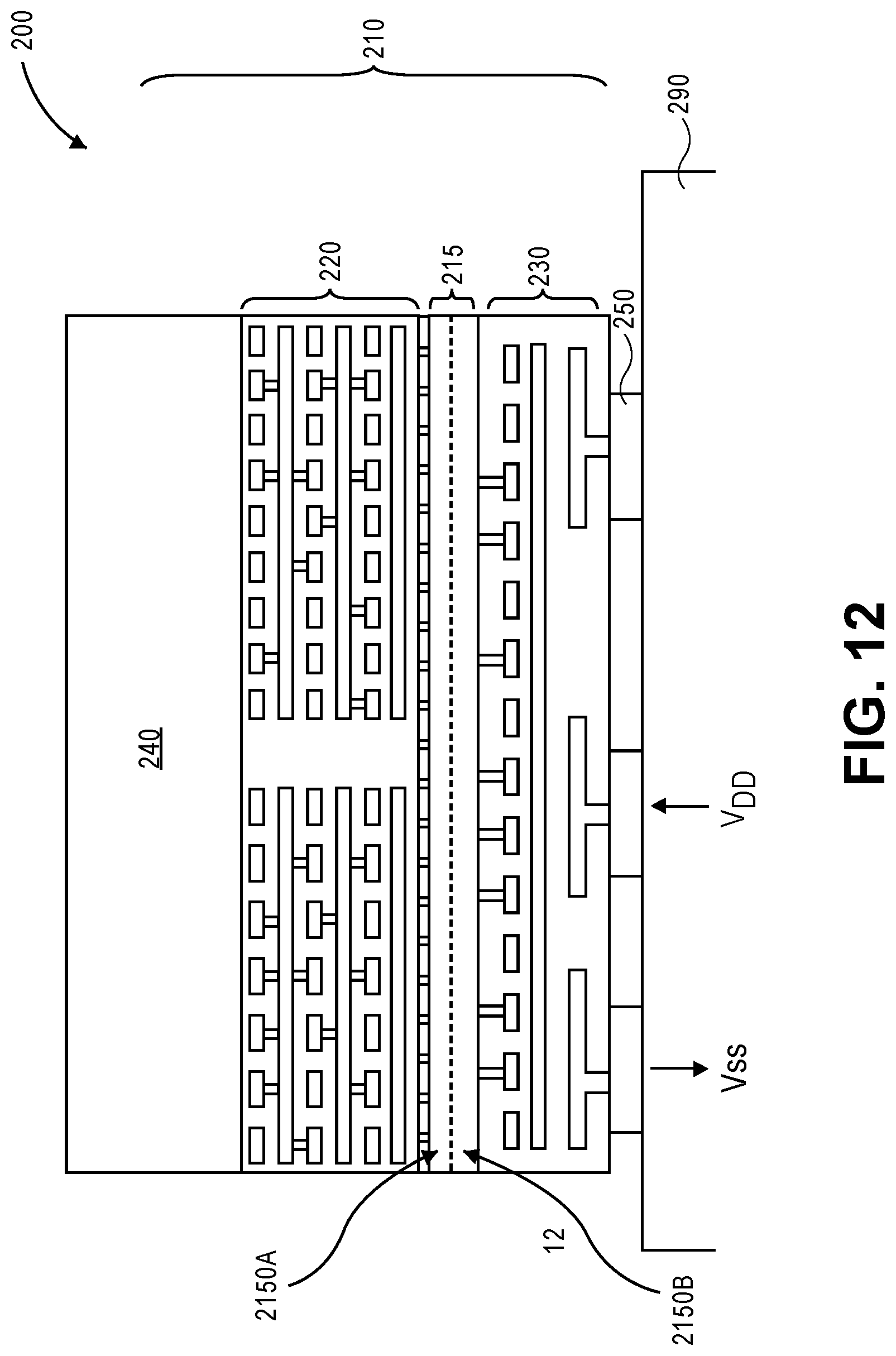 Patent US12100761 Figure 12 – Wrap-around source/drain method of making contacts for backside metals