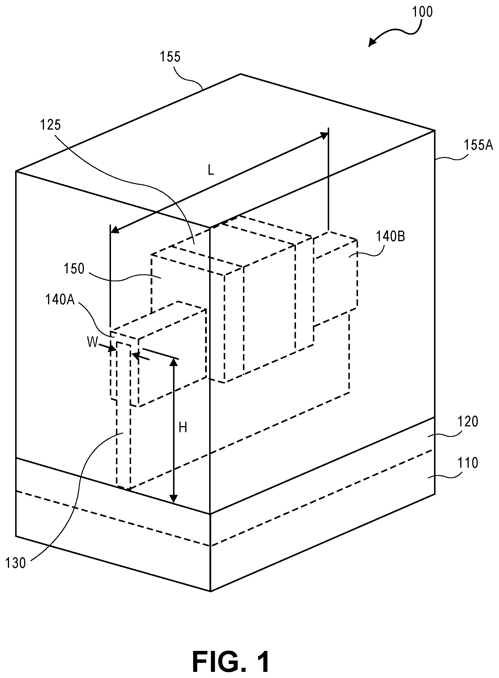 Patent US12100762 Figure 1 – Wrap-around source/drain method of making contacts for backside metals