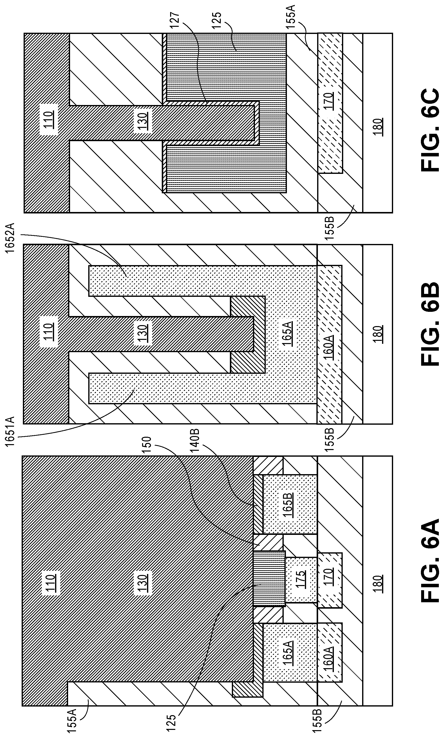 Patent US12100762 Figure 6 – Wrap-around source/drain method of making contacts for backside metals