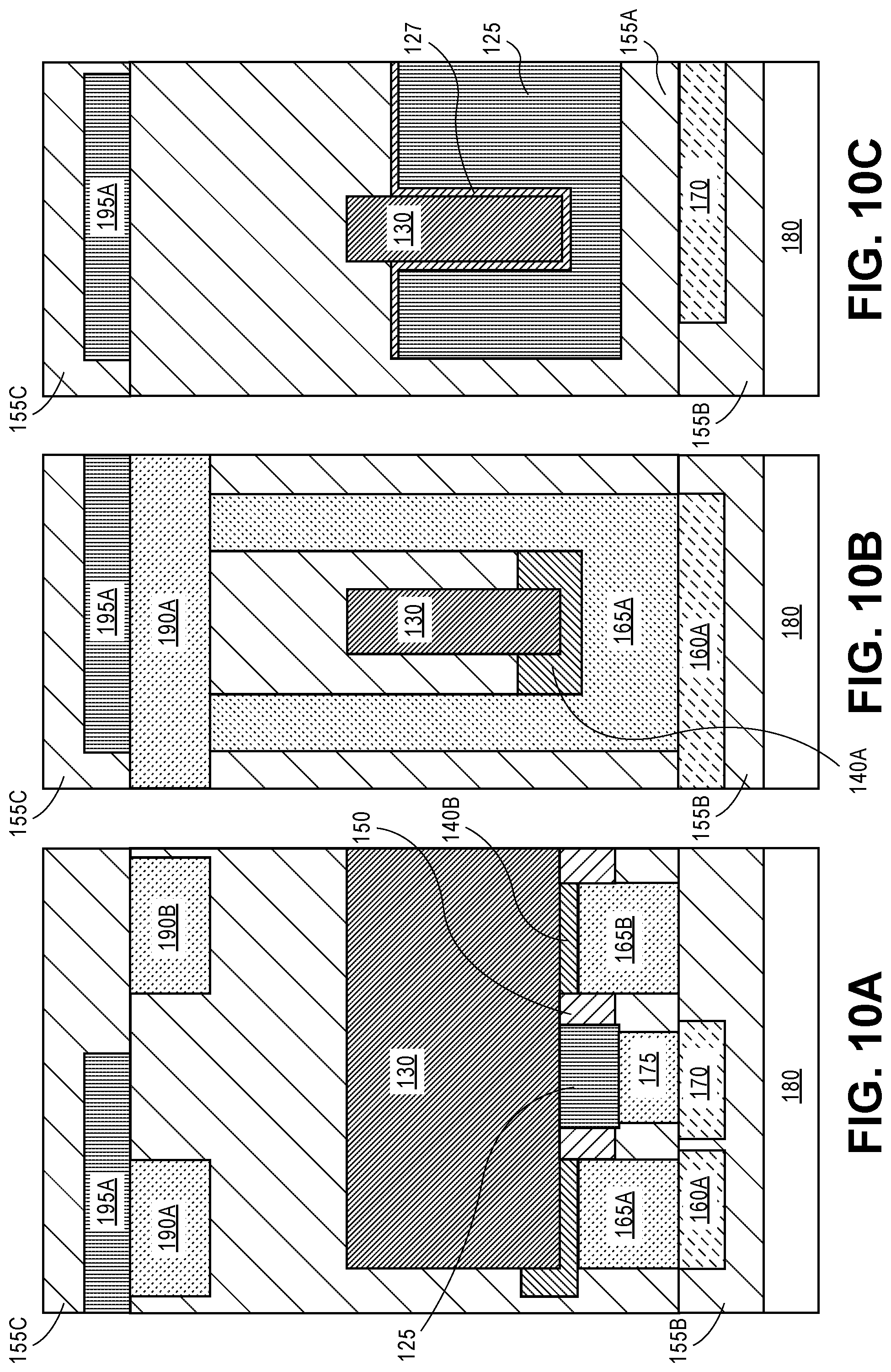 Patent US12100762 Figure 10 – Wrap-around source/drain method of making contacts for backside metals