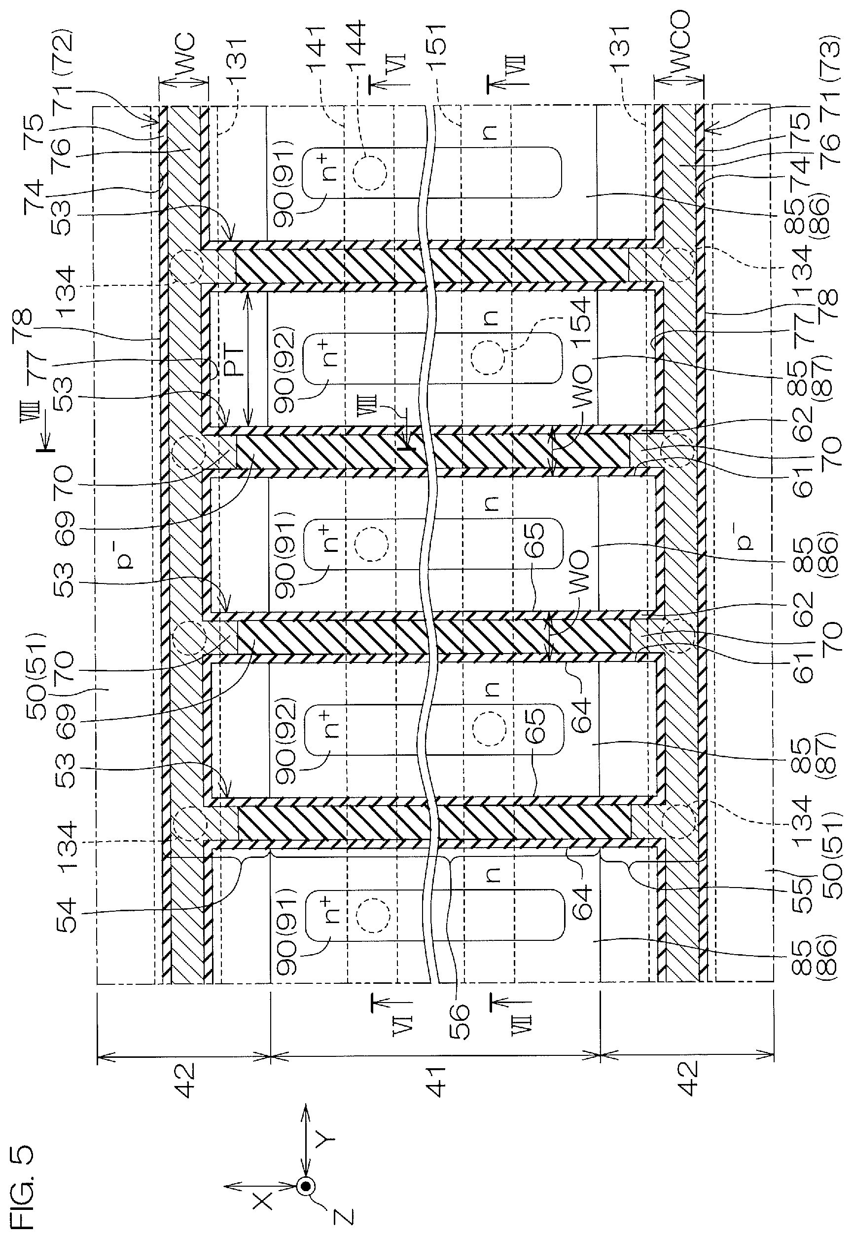 Patent US12100764 Figure 5 – Semiconductor device