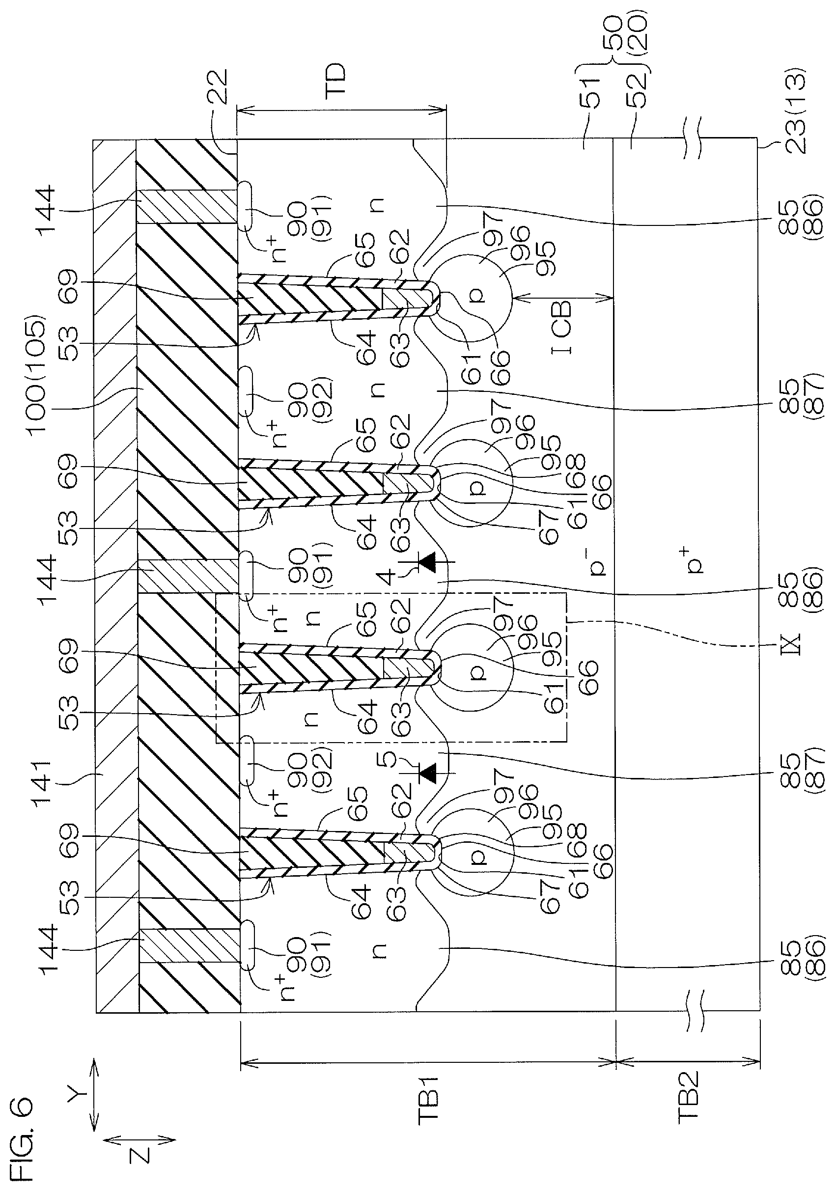 Patent US12100764 Figure 6 – Semiconductor device
