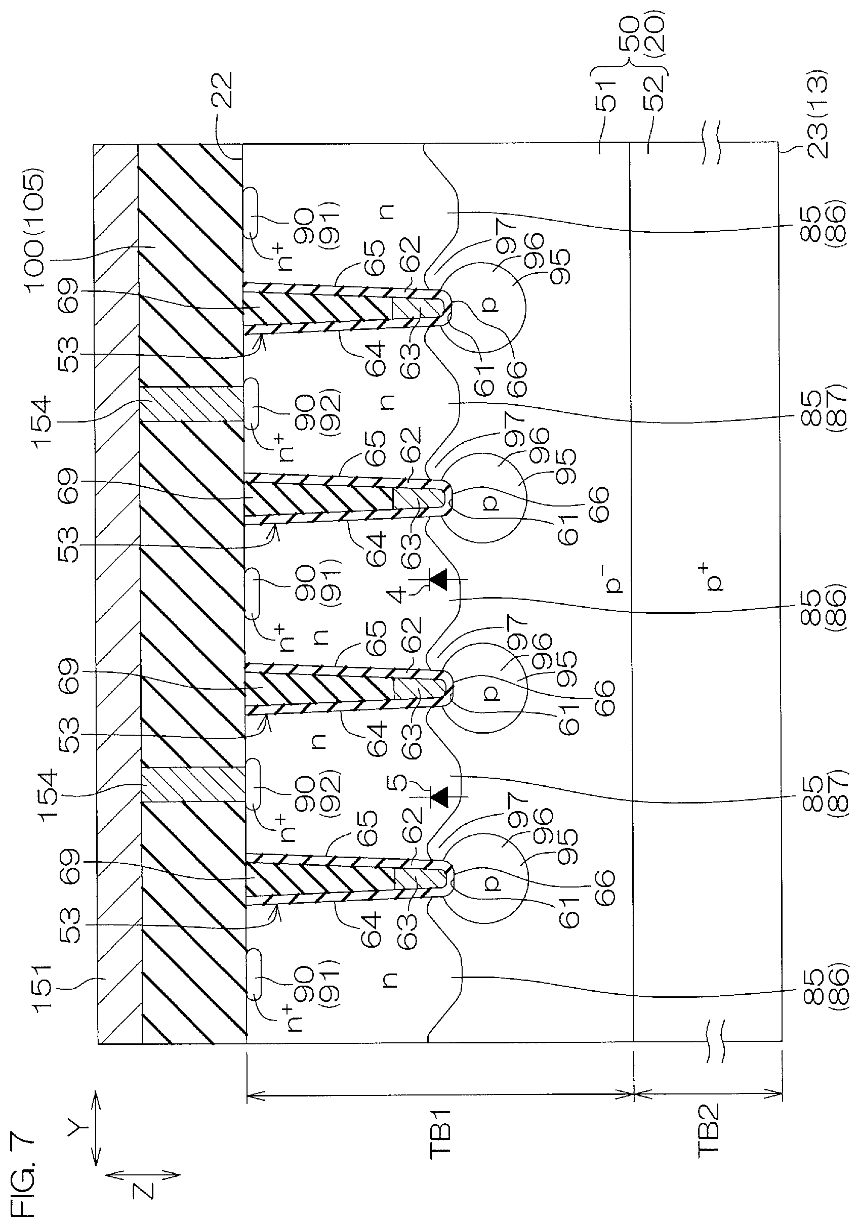 Patent US12100764 Figure 7 – Semiconductor device