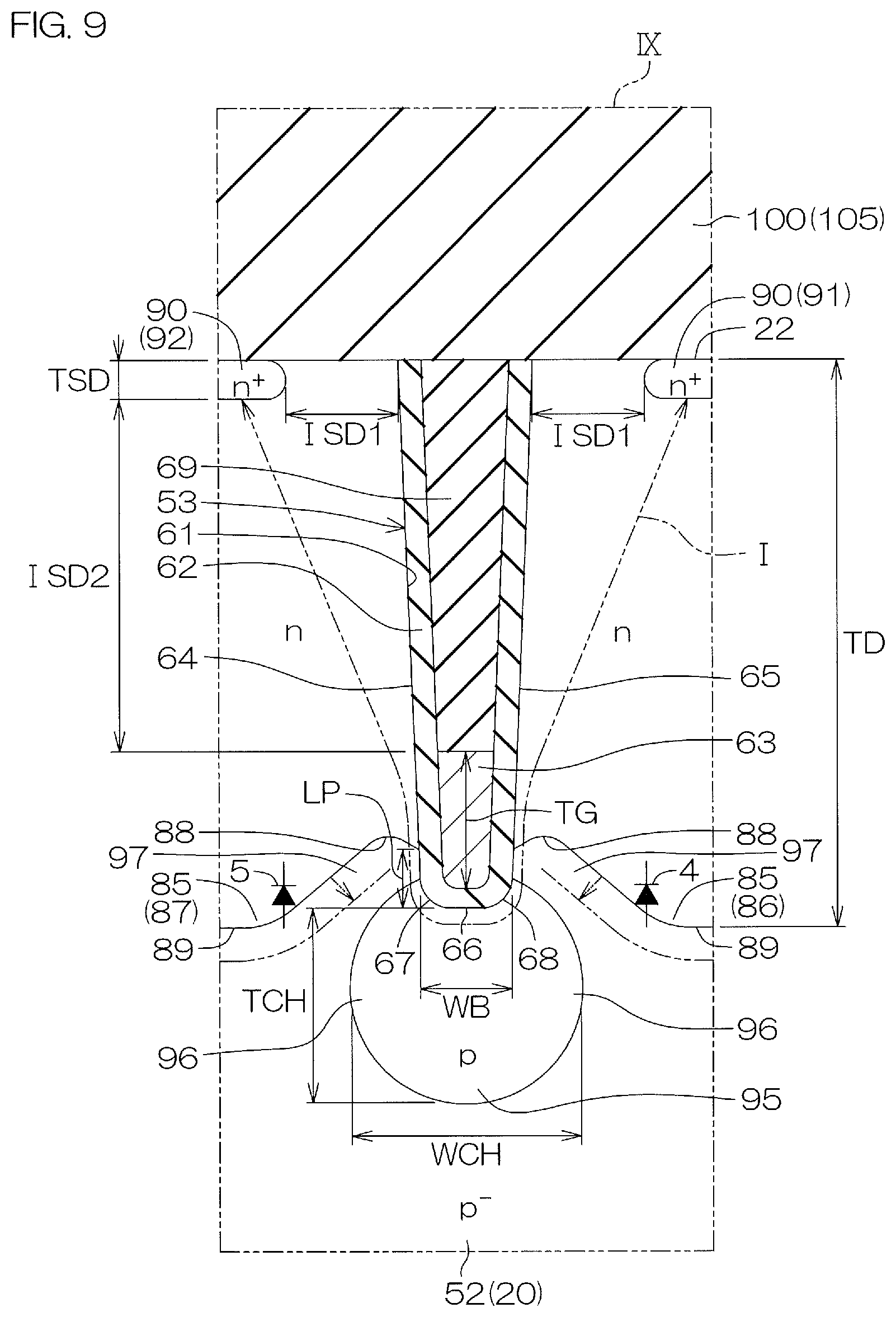 Patent US12100764 Figure 9 – Semiconductor device
