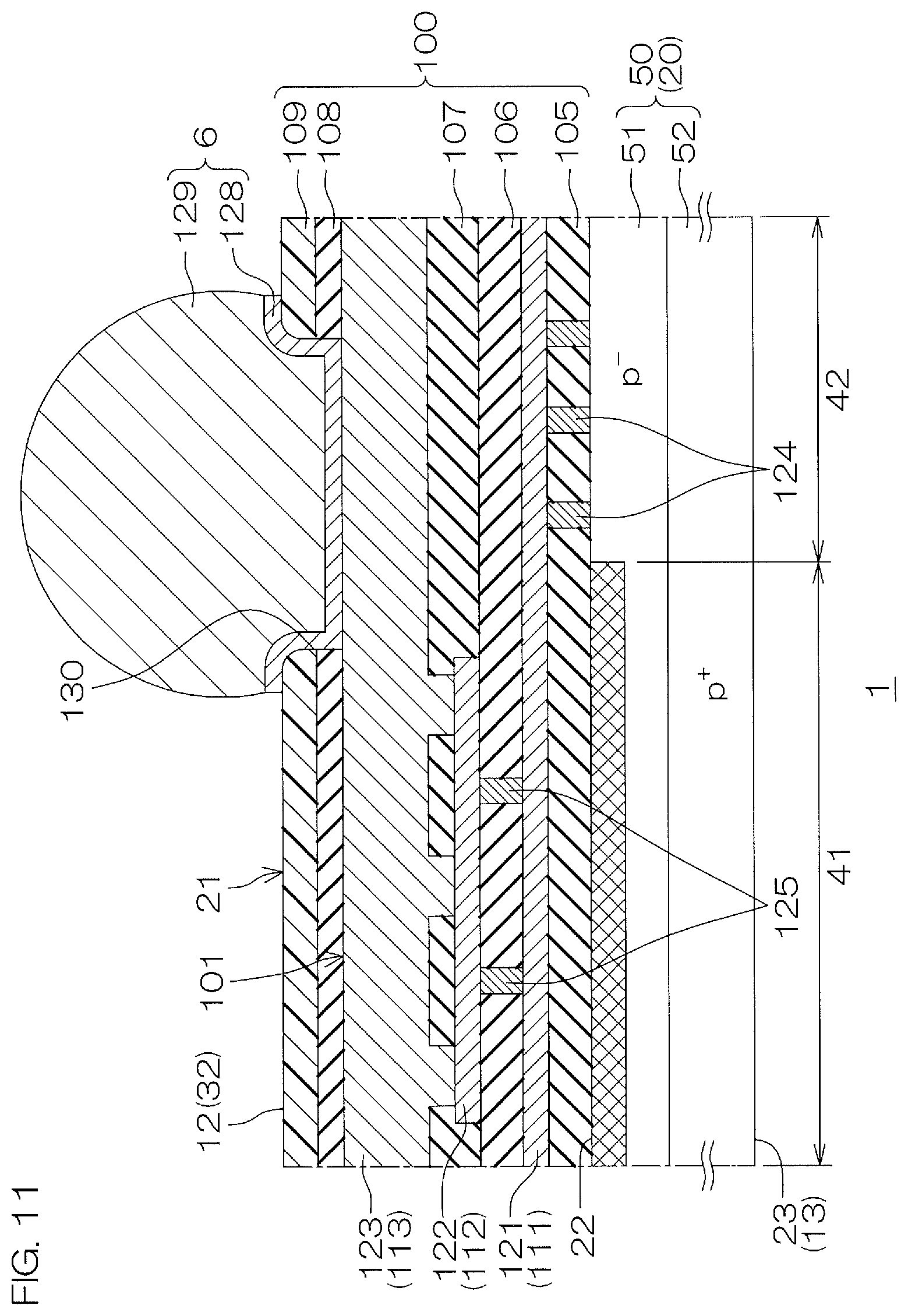 Patent US12100764 Figure 13 – Semiconductor device