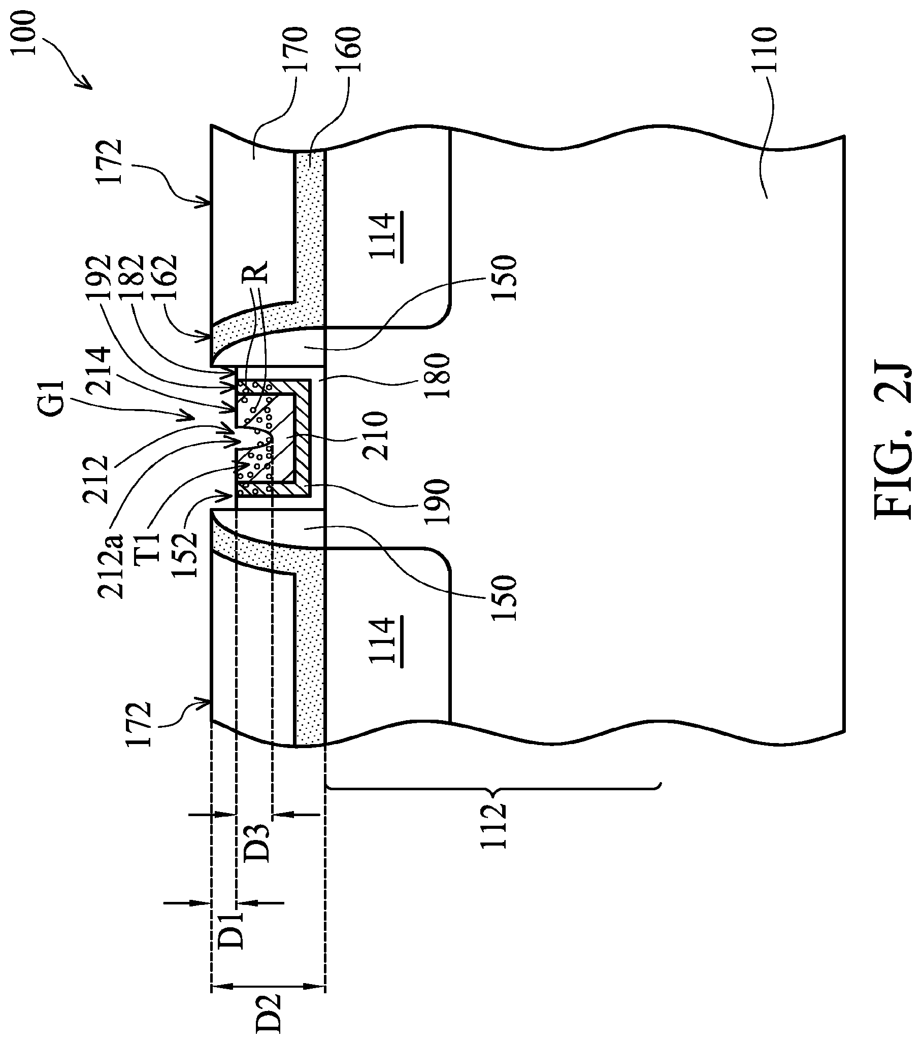 Patent US12100765 Figure 8 – Semiconductor device structure and method for forming the same