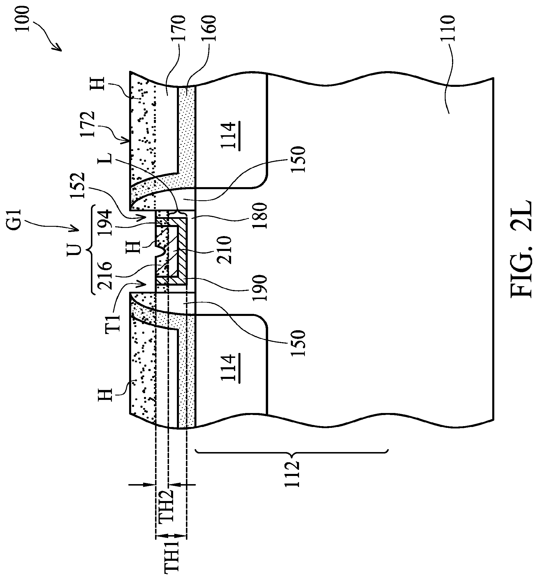 Patent US12100765 Figure 10 – Semiconductor device structure and method for forming the same