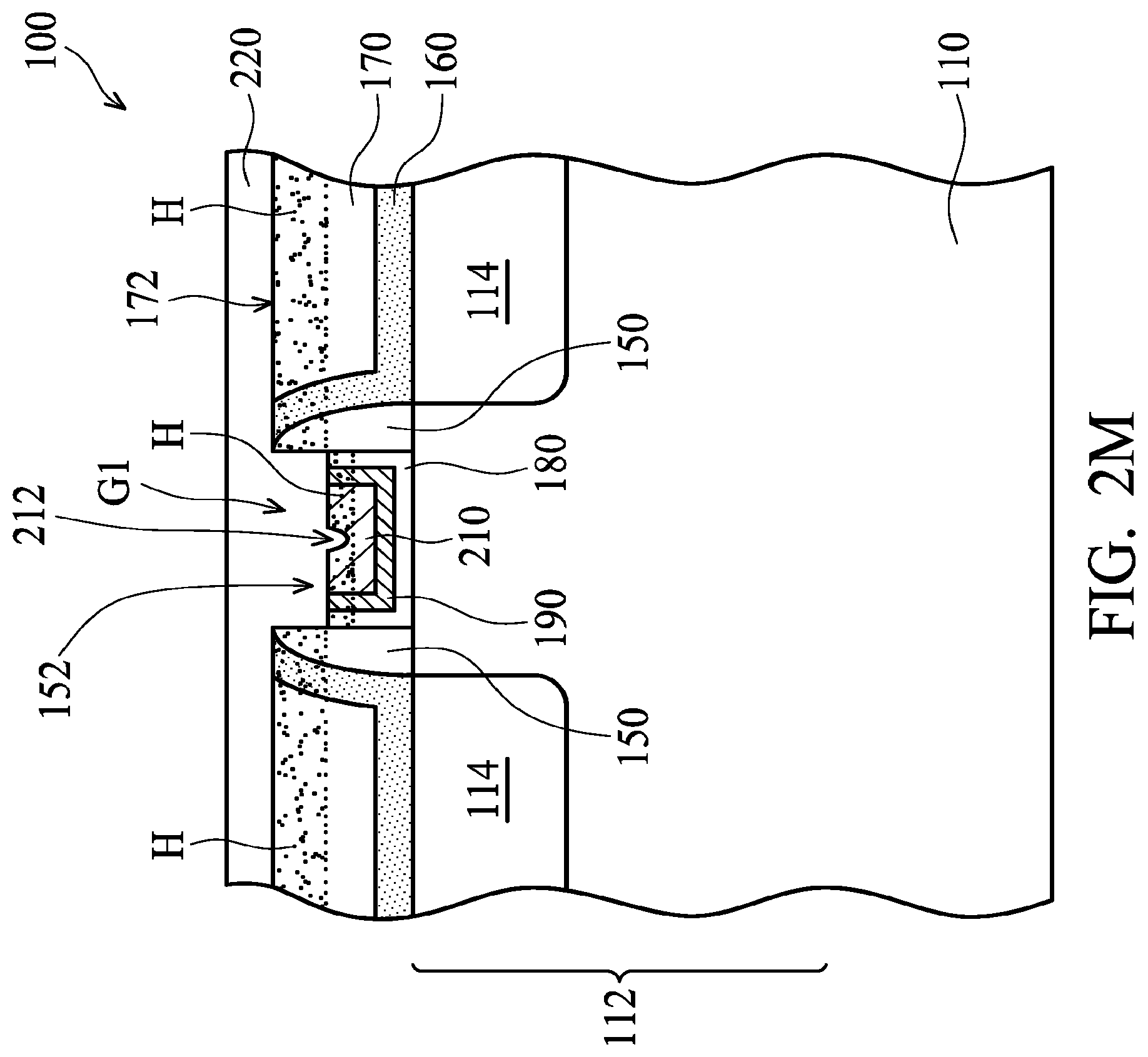 Patent US12100765 Figure 11 – Semiconductor device structure and method for forming the same