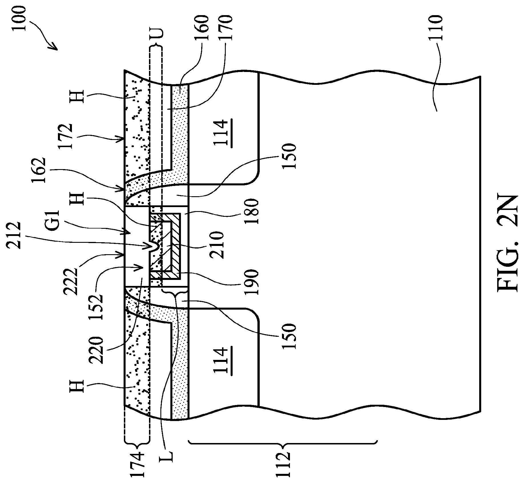 Patent US12100765 Figure 12 – Semiconductor device structure and method for forming the same