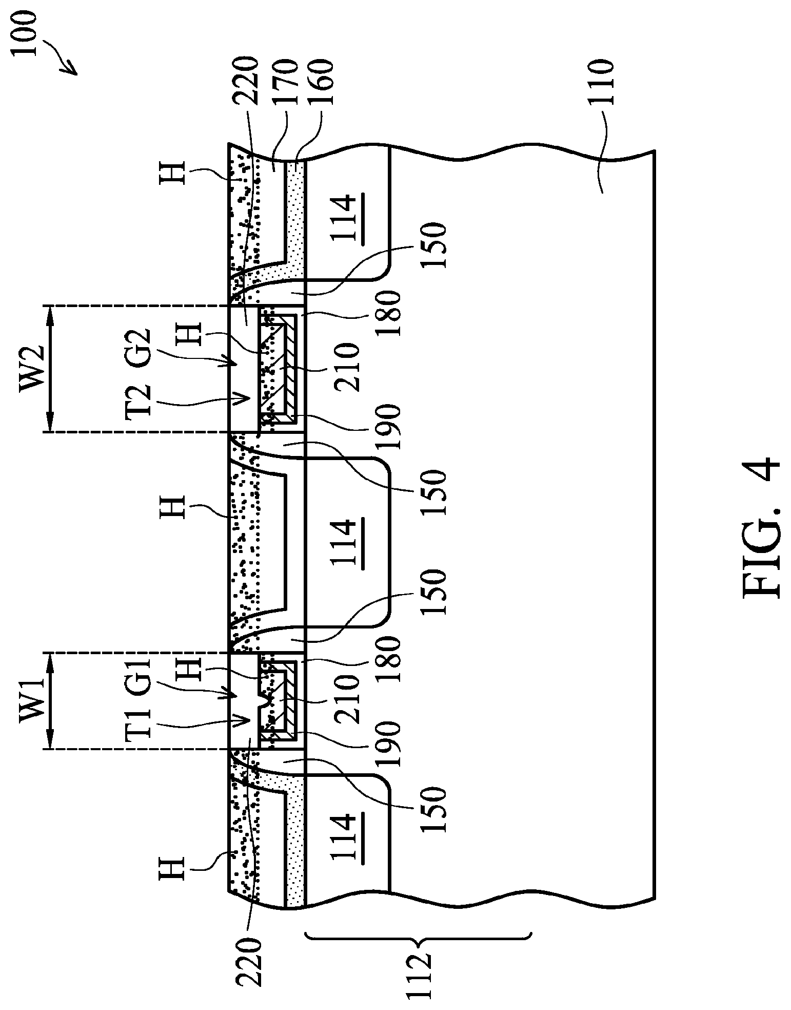Patent US12100765 Figure 14 – Semiconductor device structure and method for forming the same