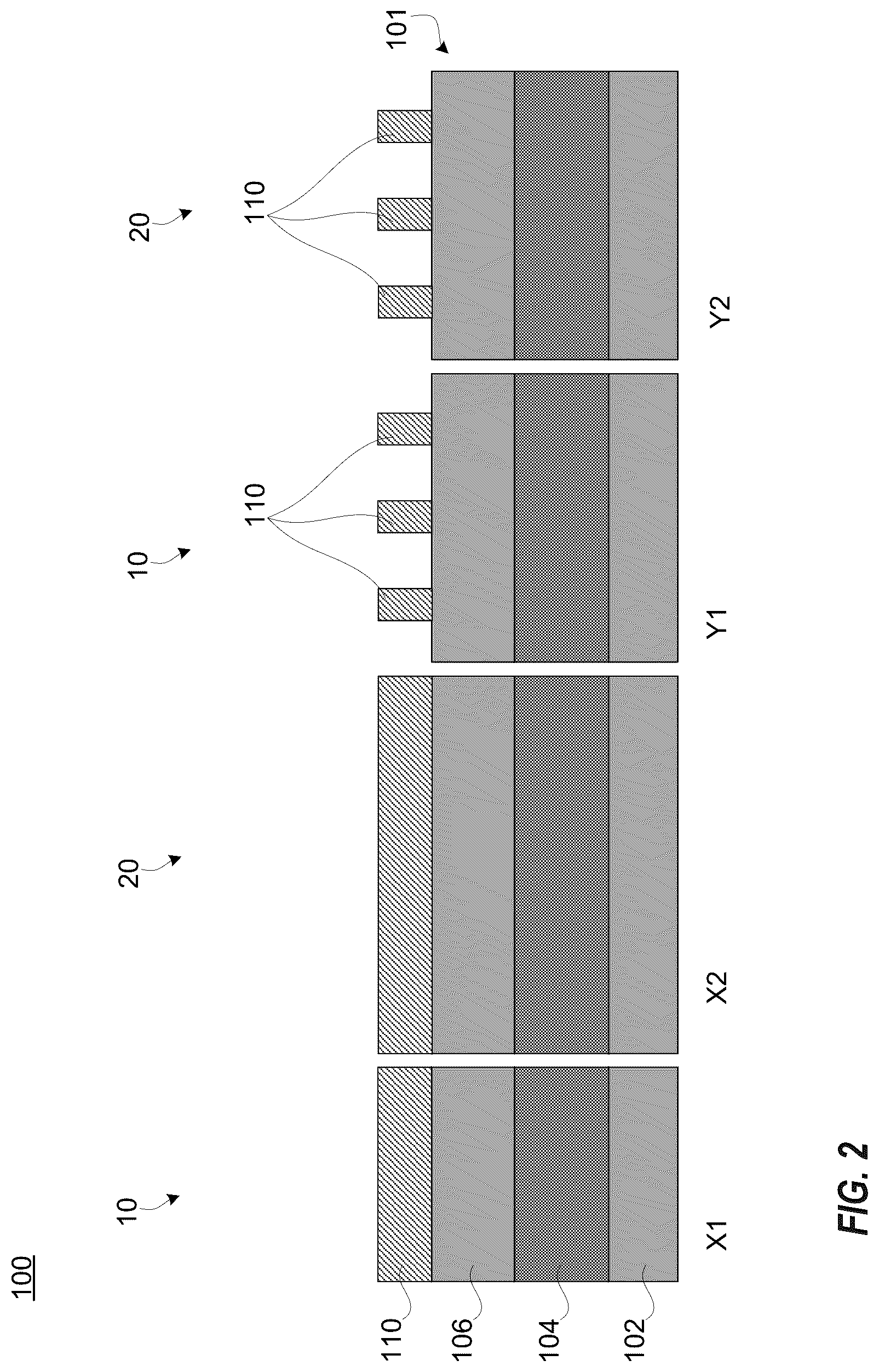 Patent US12100766 Figure 2 – Integrated short channel omega gate FinFET and long channel FinFET