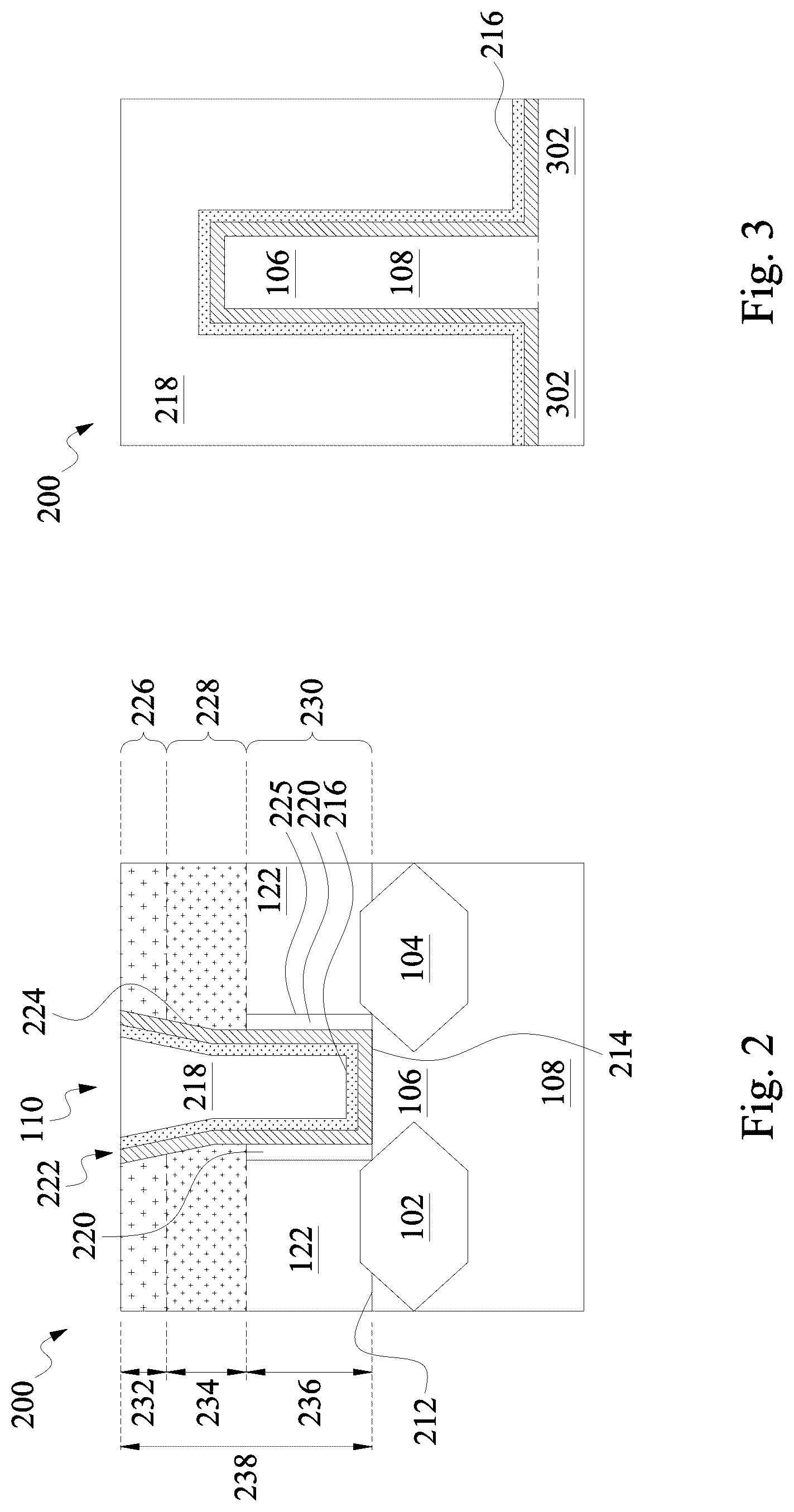 Patent US12100767 Figure 2 – Strained gate semiconductor device having an interlayer dielectric doped with large species material