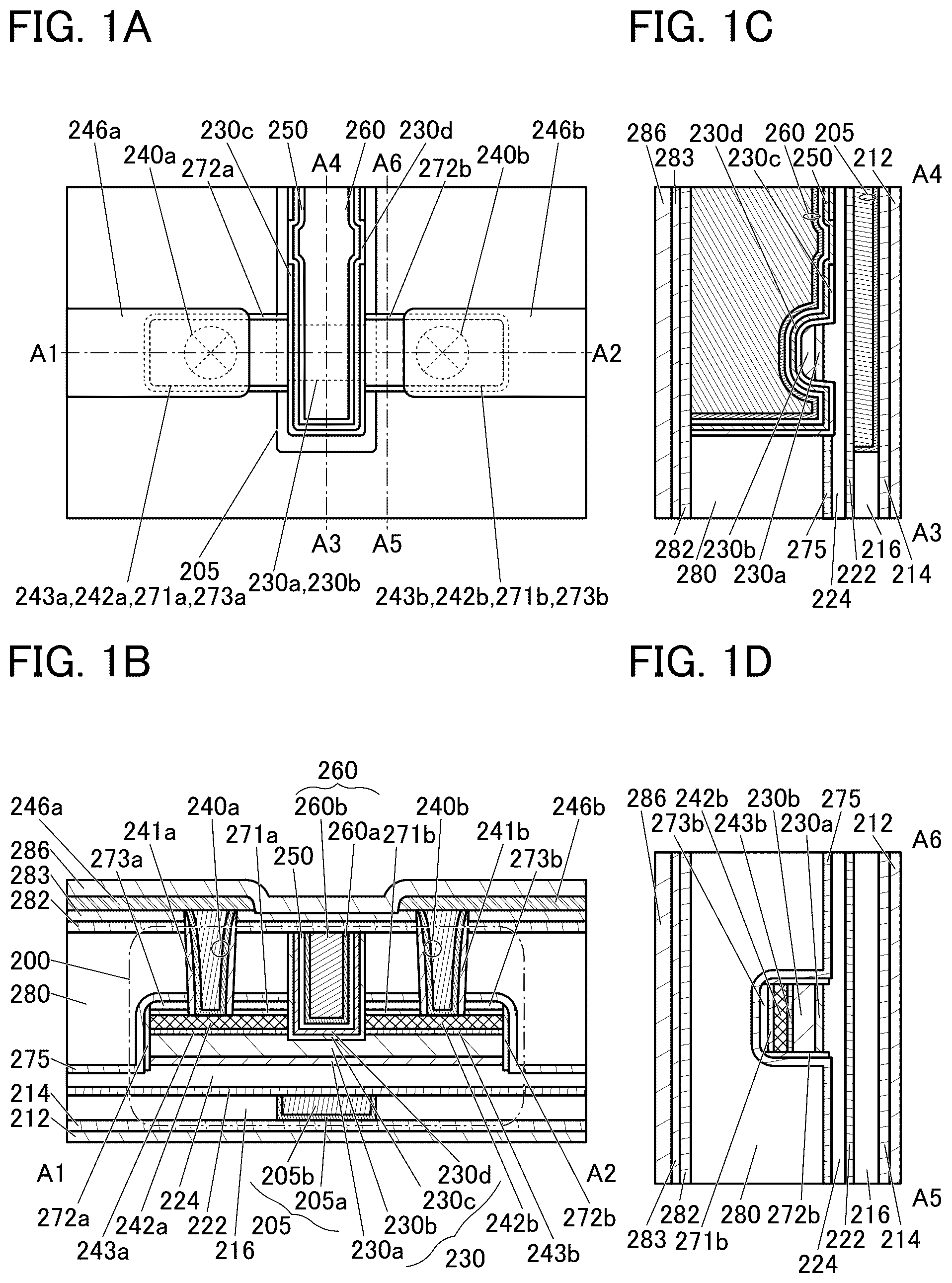 Patent US12100768 Figure 1 – Semiconductor device