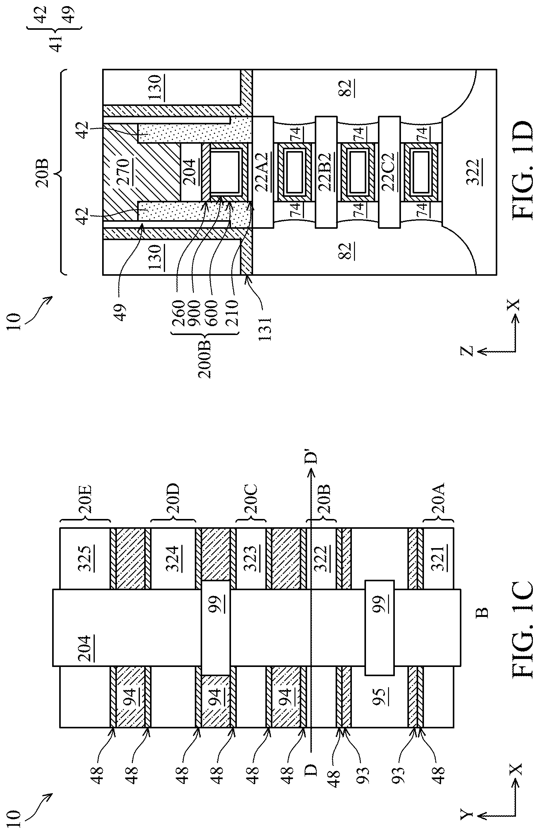 Patent US12100770 Figure 3 – Field effect transistor with gate isolation structure and method