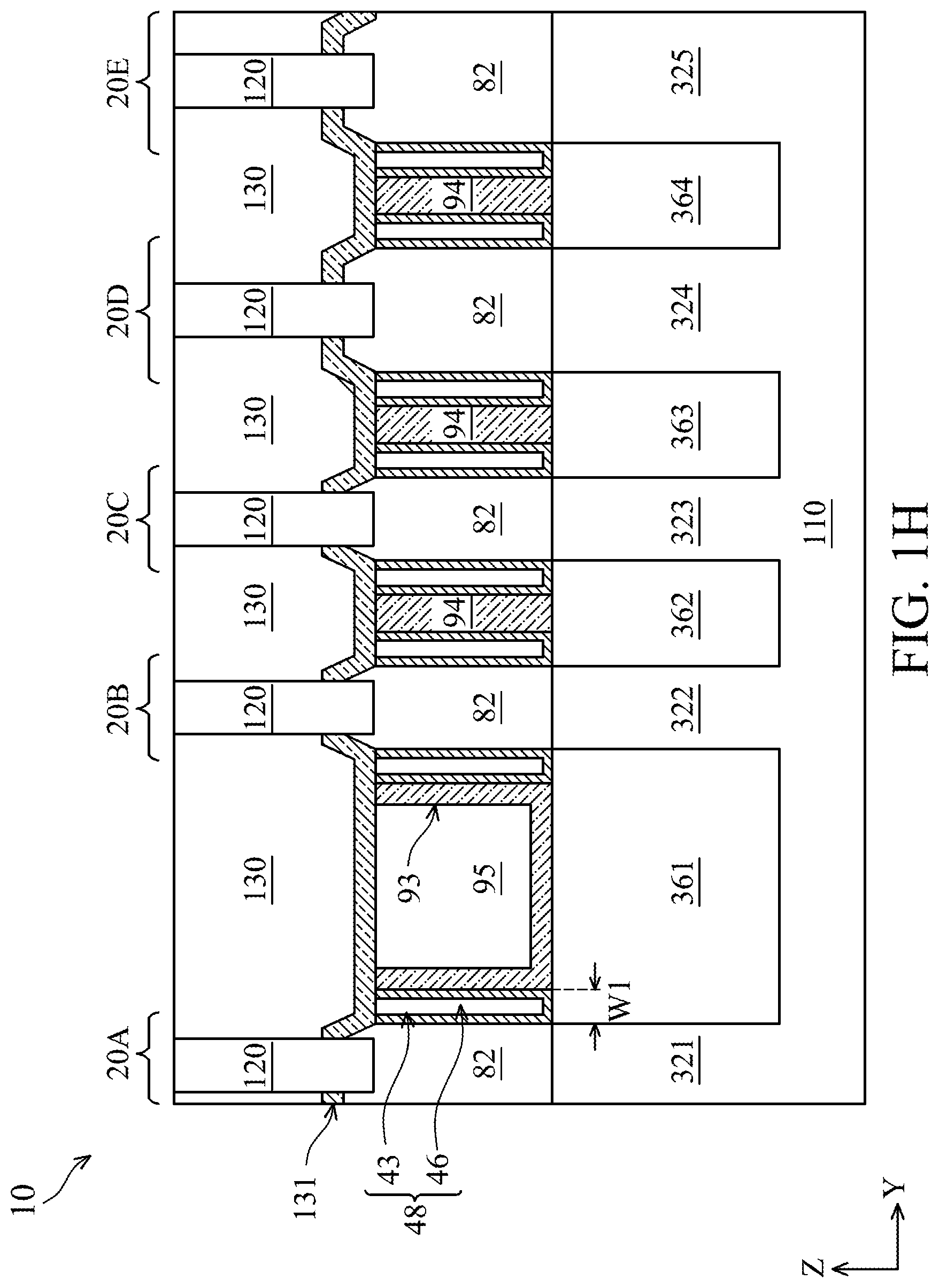 Patent US12100770 Figure 7 – Field effect transistor with gate isolation structure and method