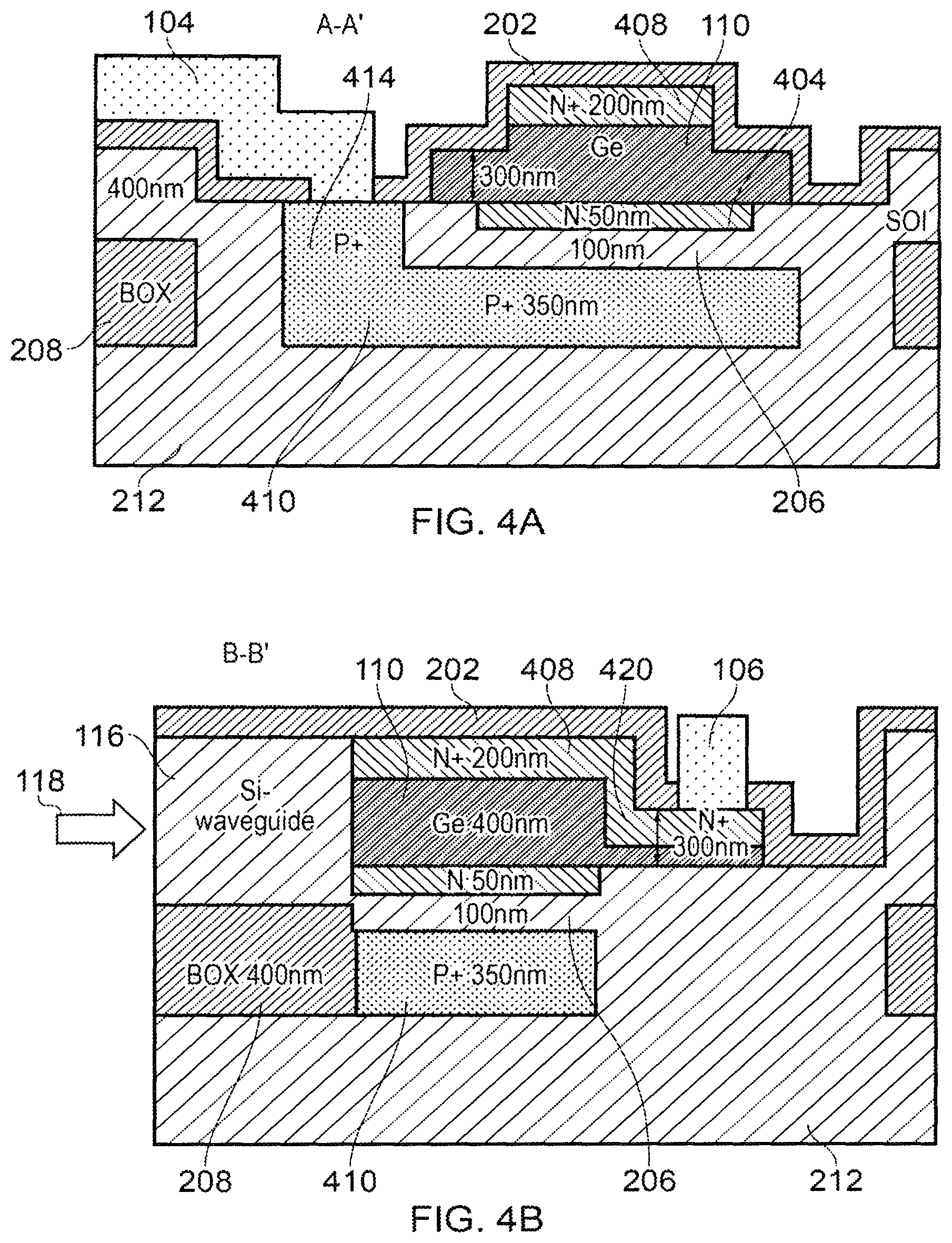 Patent US12100773 Figure 5 – Avalanche photodiode structure