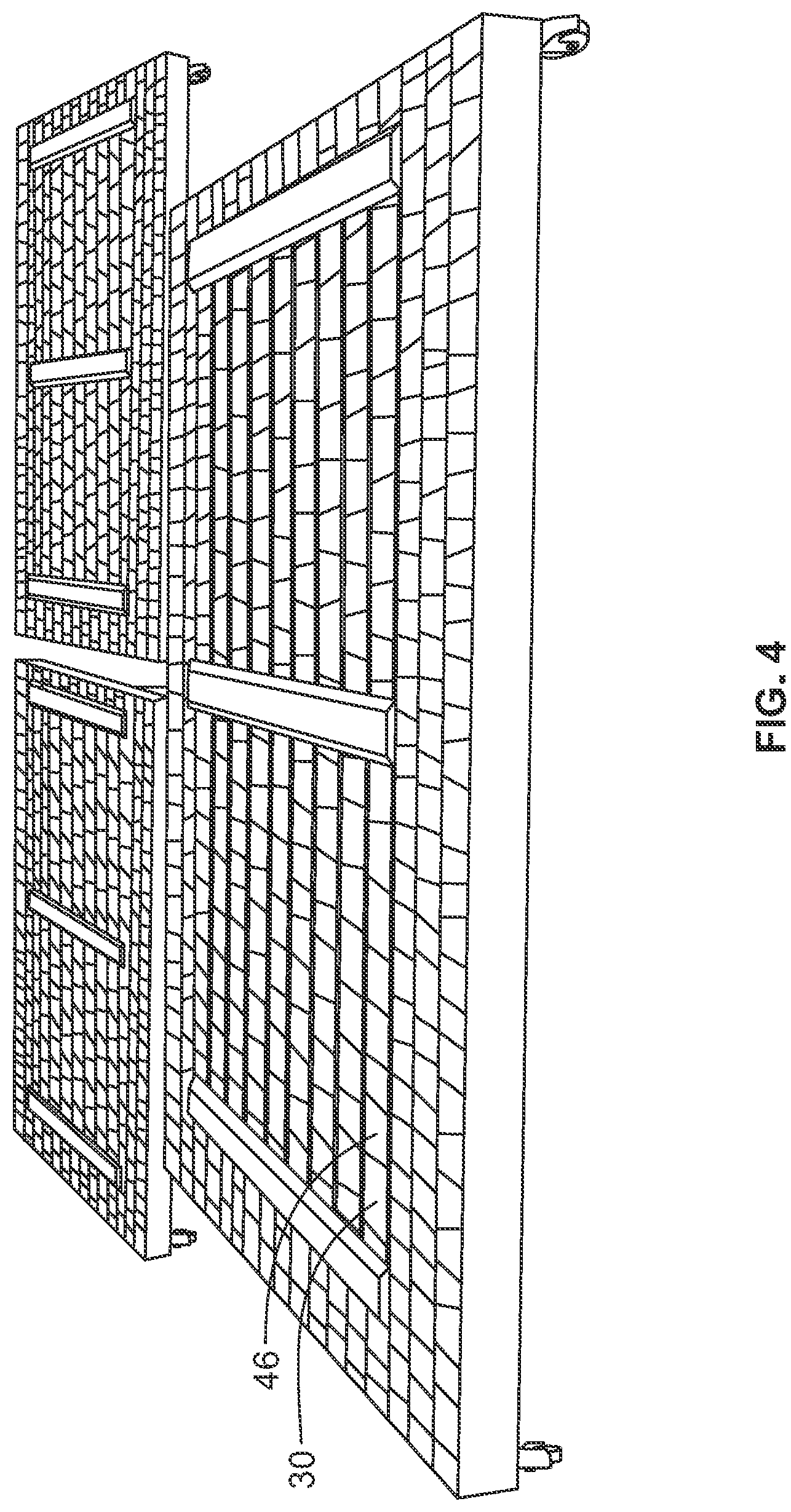 Patent US12100775 Figure 4 – Photovoltaic module with light-scattering encapsulant providing shingle-mimicking appearance