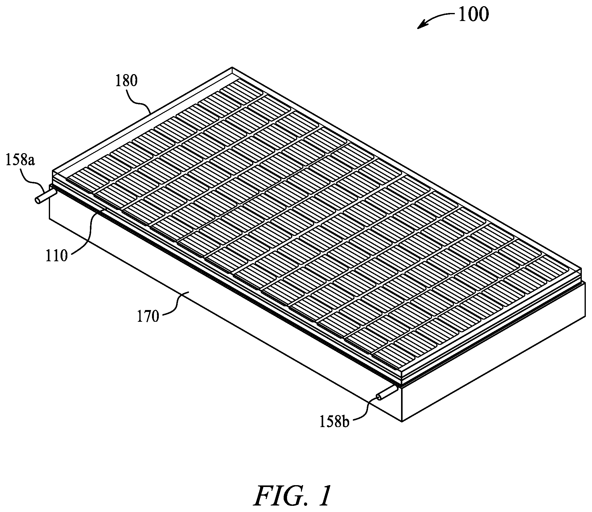 Patent US12100778 Figure 1 – Thermal management device with integrated thermoelectric generator and heat sync