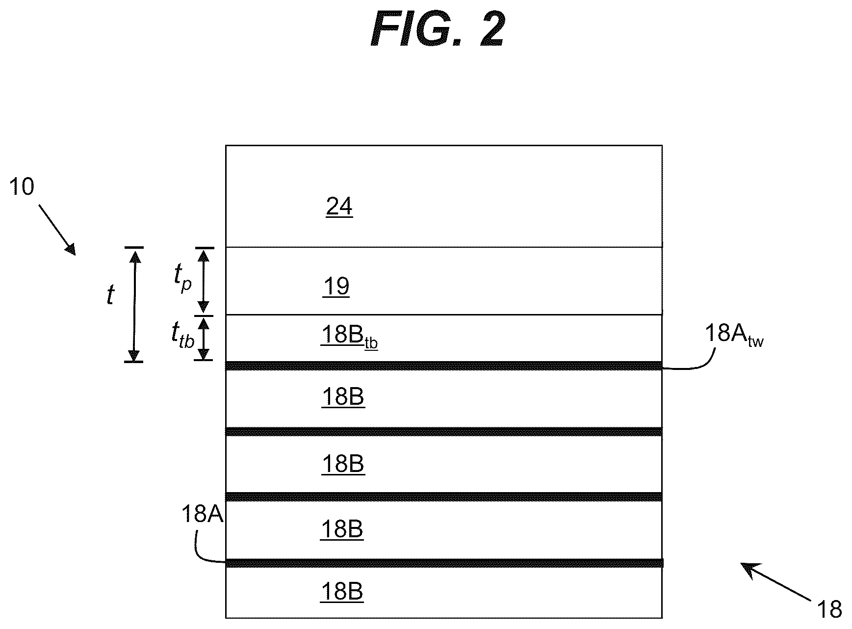 Patent US12100779 Figure 2 – Optoelectronic device with reduced optical loss