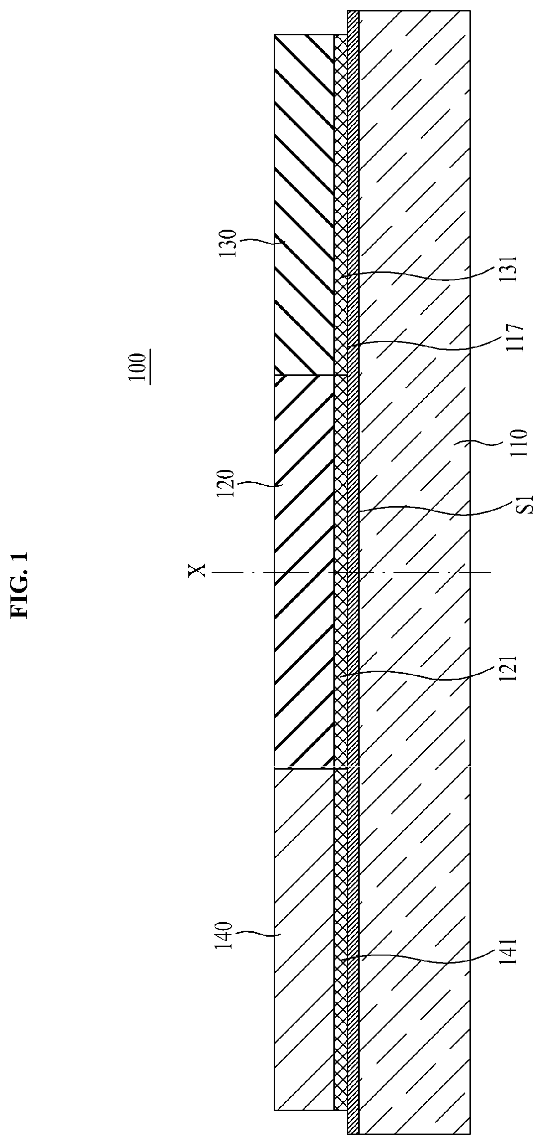 Patent US12100780 Figure 1 – Highly efficient micro LED in low current range, method of fabricating the same, and display including the same