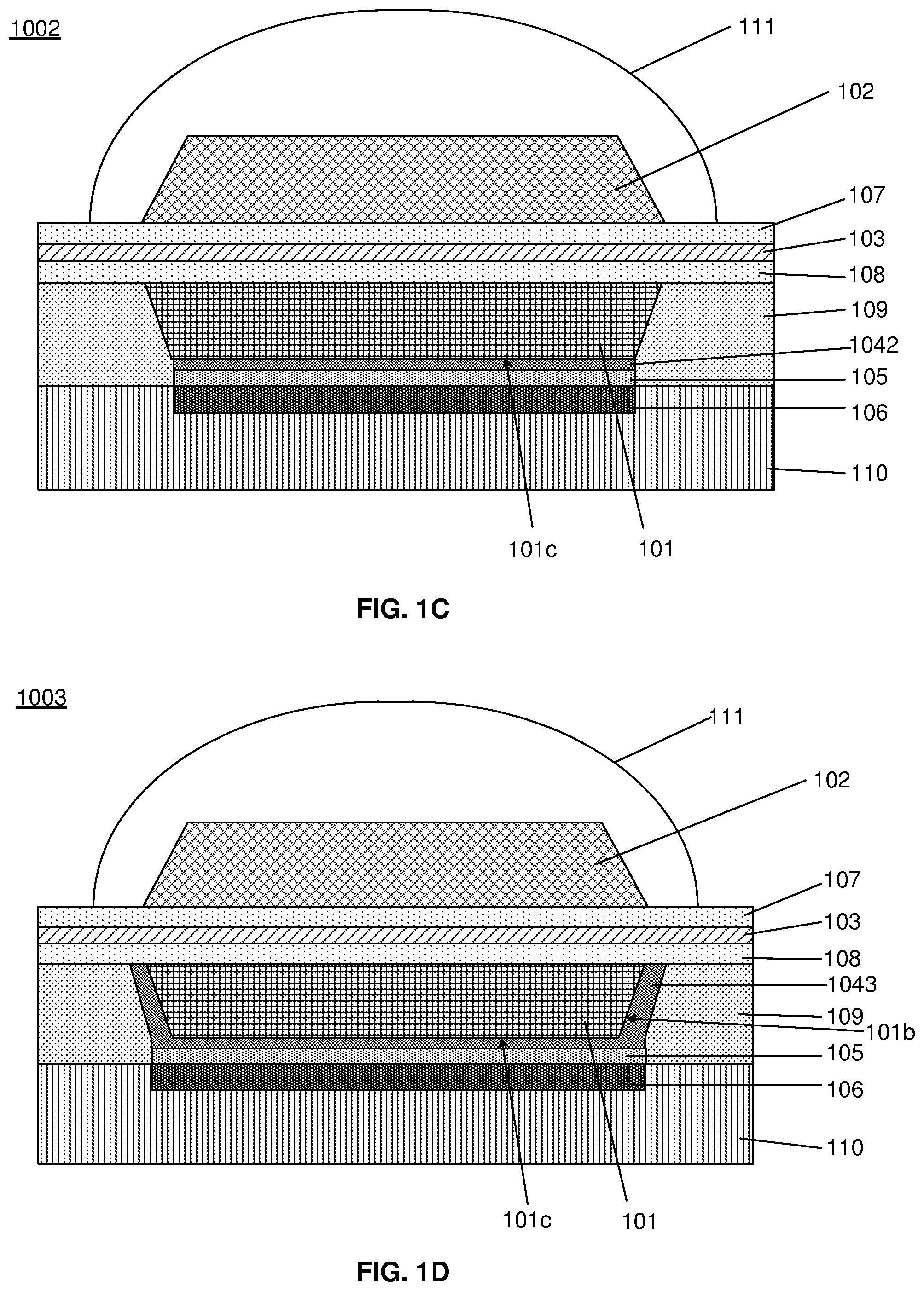 Patent US12100781 Figure 2 – Micro-LED structure and micro-LED chip including same
