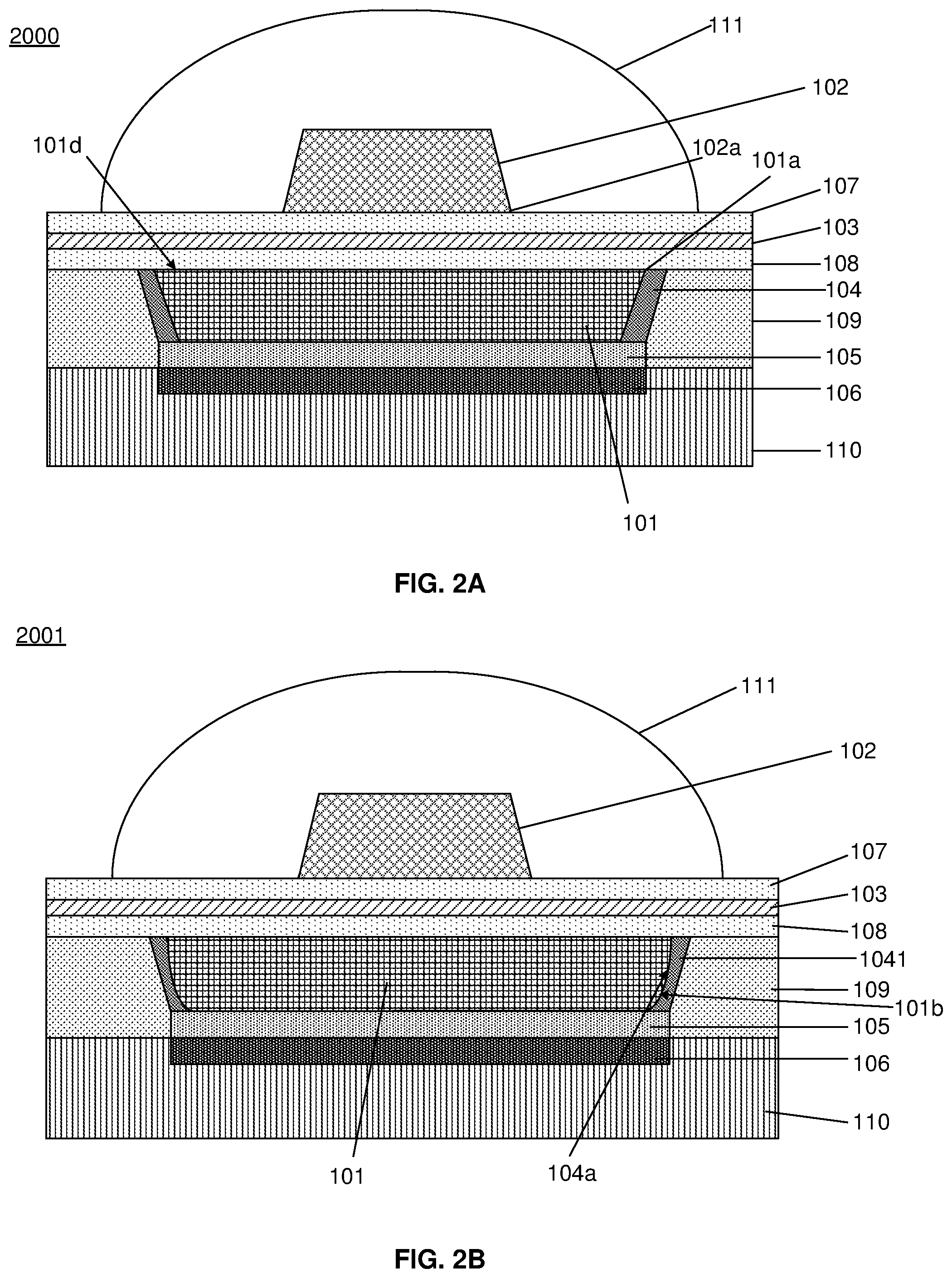 Patent US12100781 Figure 3 – Micro-LED structure and micro-LED chip including same