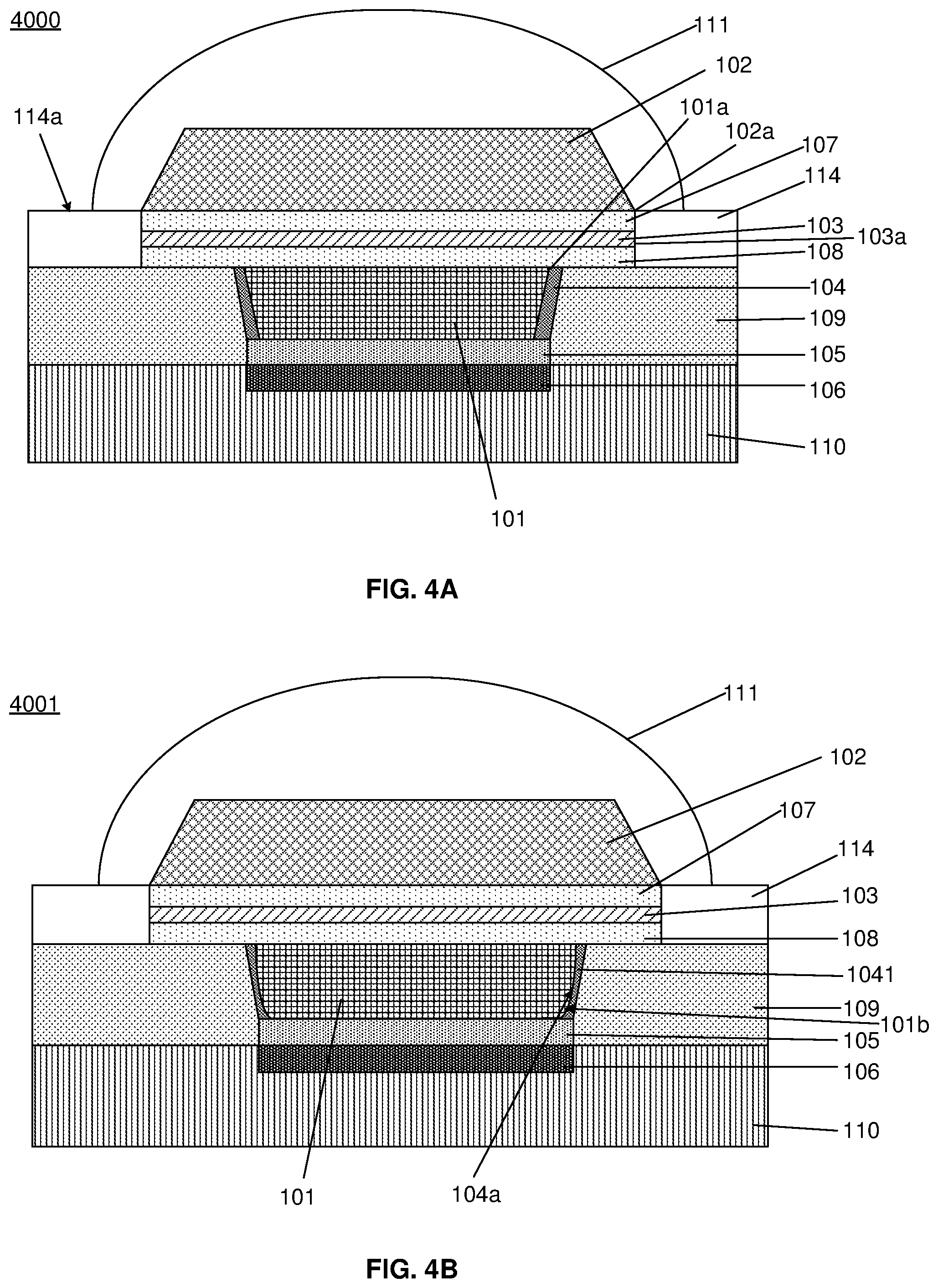 Patent US12100781 Figure 7 – Micro-LED structure and micro-LED chip including same