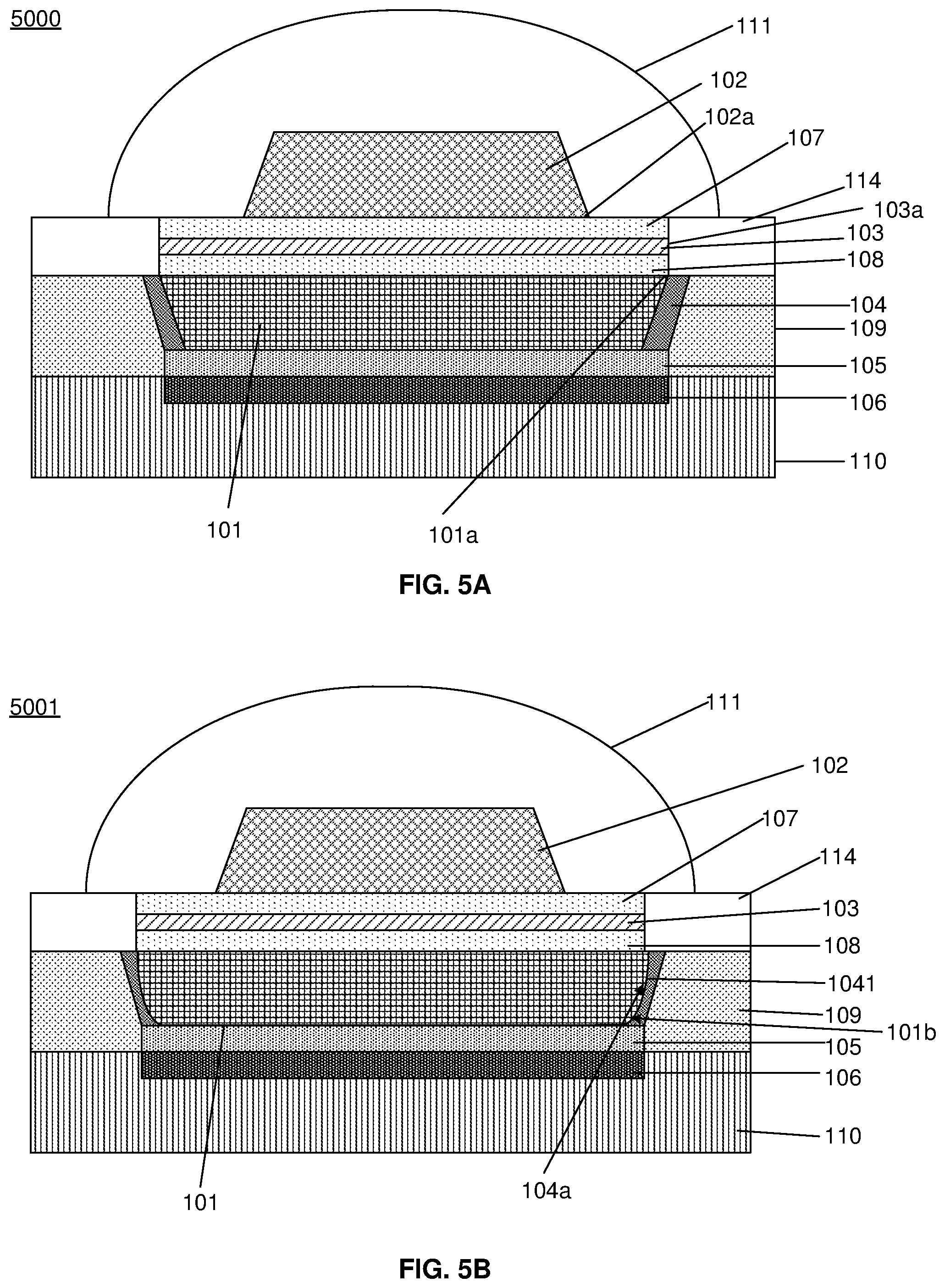 Patent US12100781 Figure 9 – Micro-LED structure and micro-LED chip including same