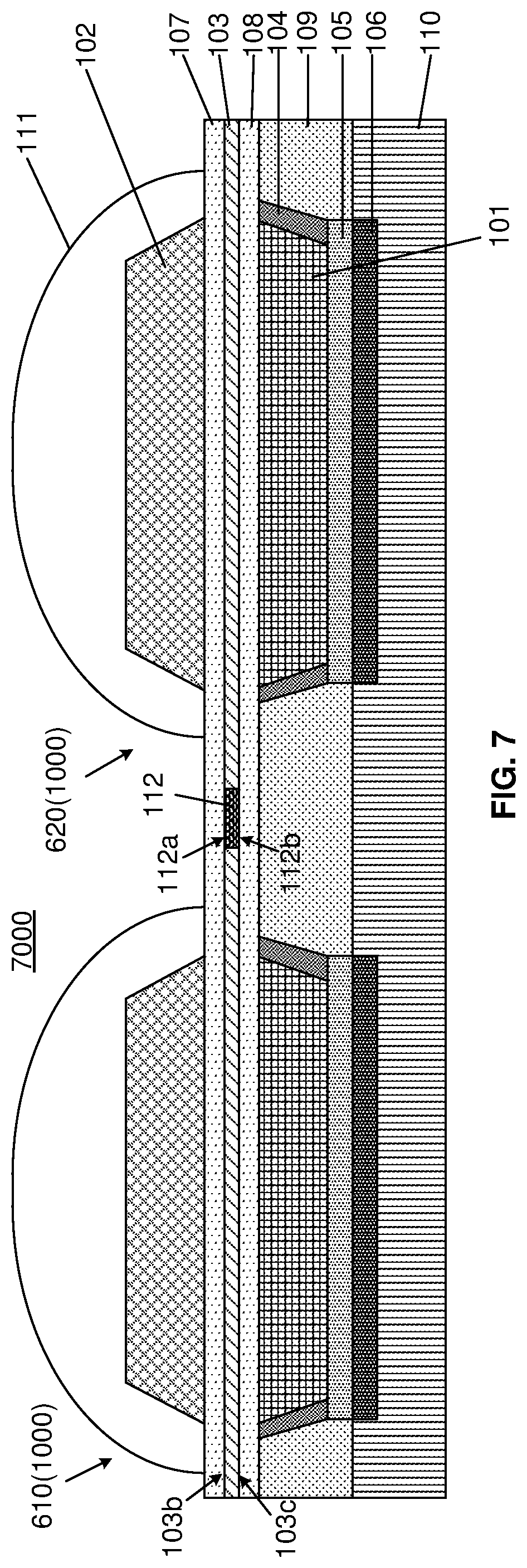Patent US12100781 Figure 14 – Micro-LED structure and micro-LED chip including same