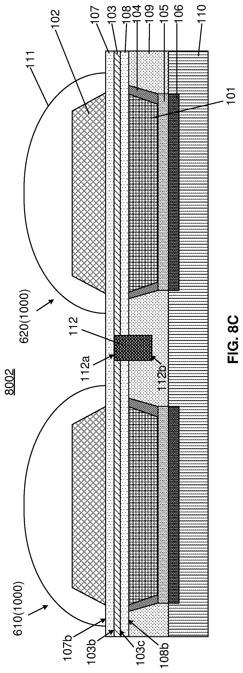Patent US12100781 Figure 16 – Micro-LED structure and micro-LED chip including same