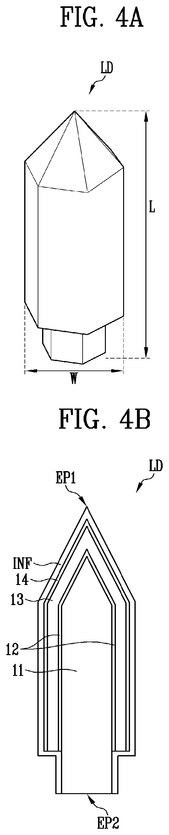 Patent US12100784 Figure 4 – Display device and manufacturing method thereof