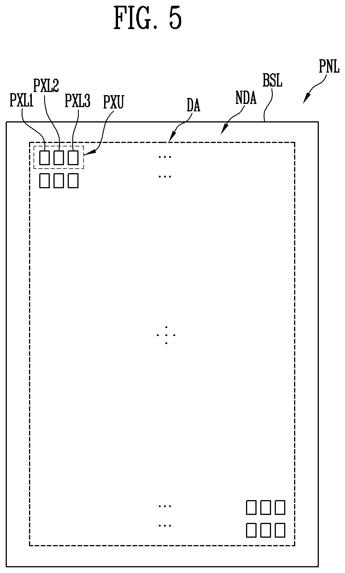 Patent US12100784 Figure 5 – Display device and manufacturing method thereof