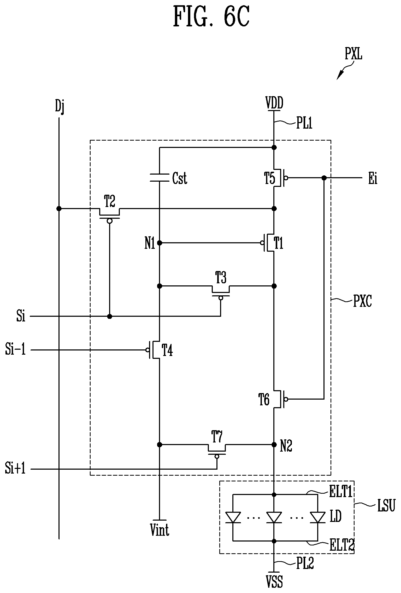 Patent US12100784 Figure 7 – Display device and manufacturing method thereof