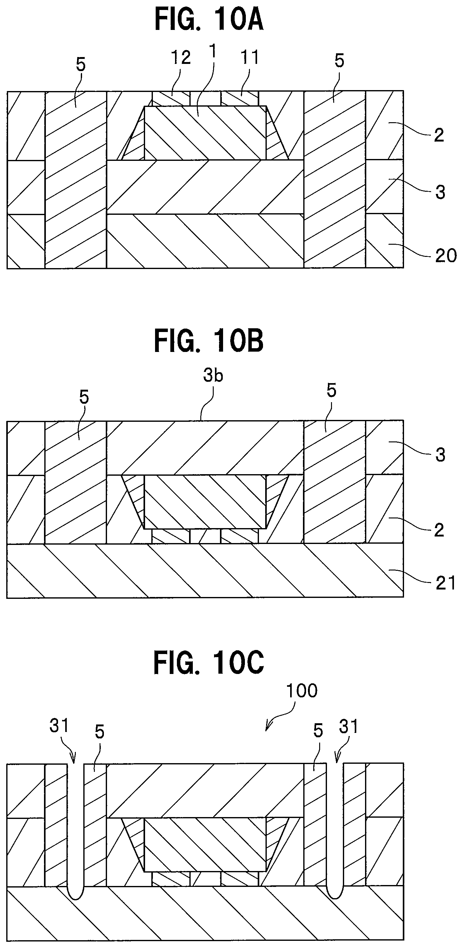 Patent US12100785 Figure 12 – Method of manufacturing a light emitting device