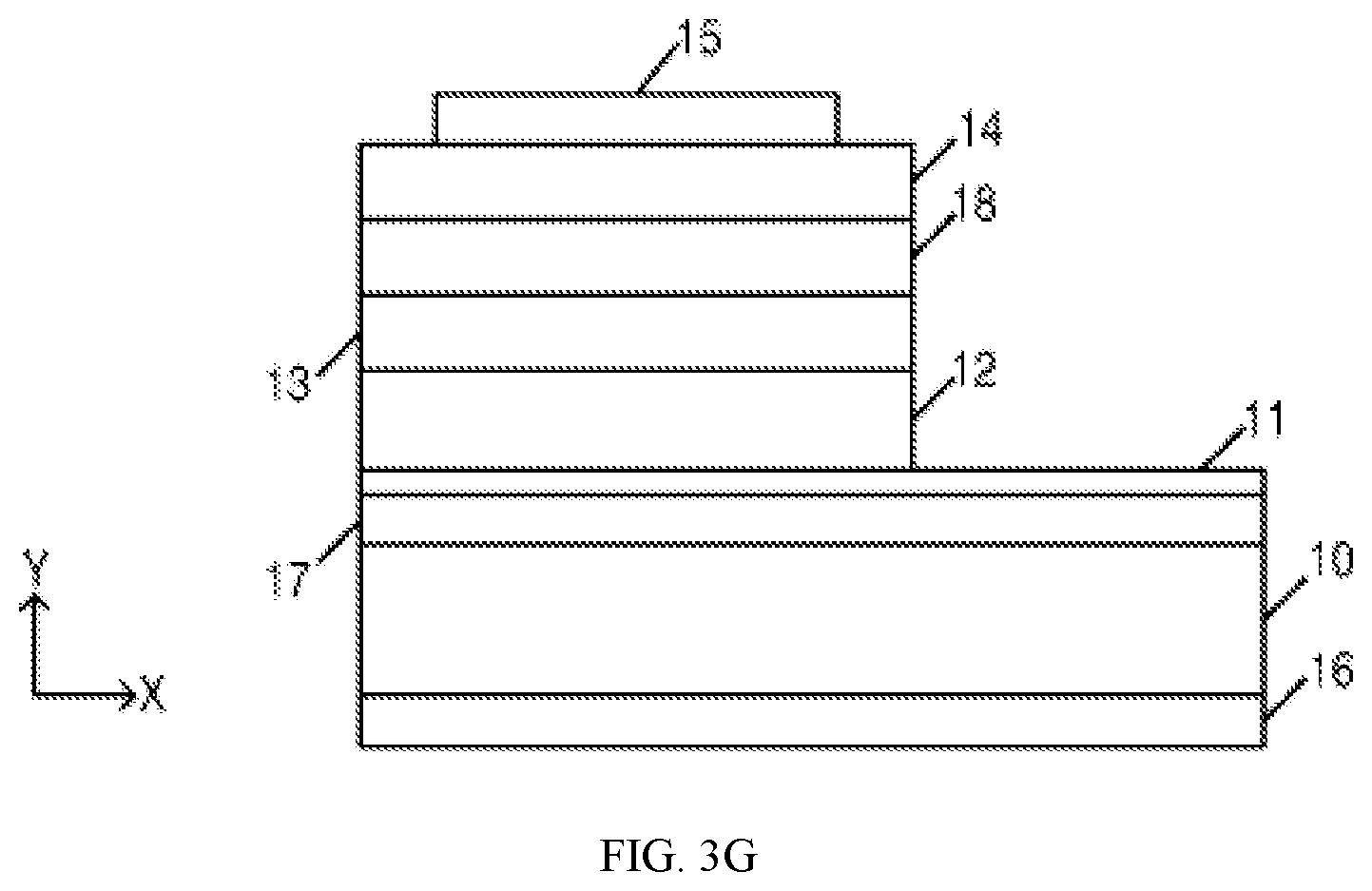 Patent US12100787 Figure 5 – Vertical blue light emitting diode and method for manufacturing same