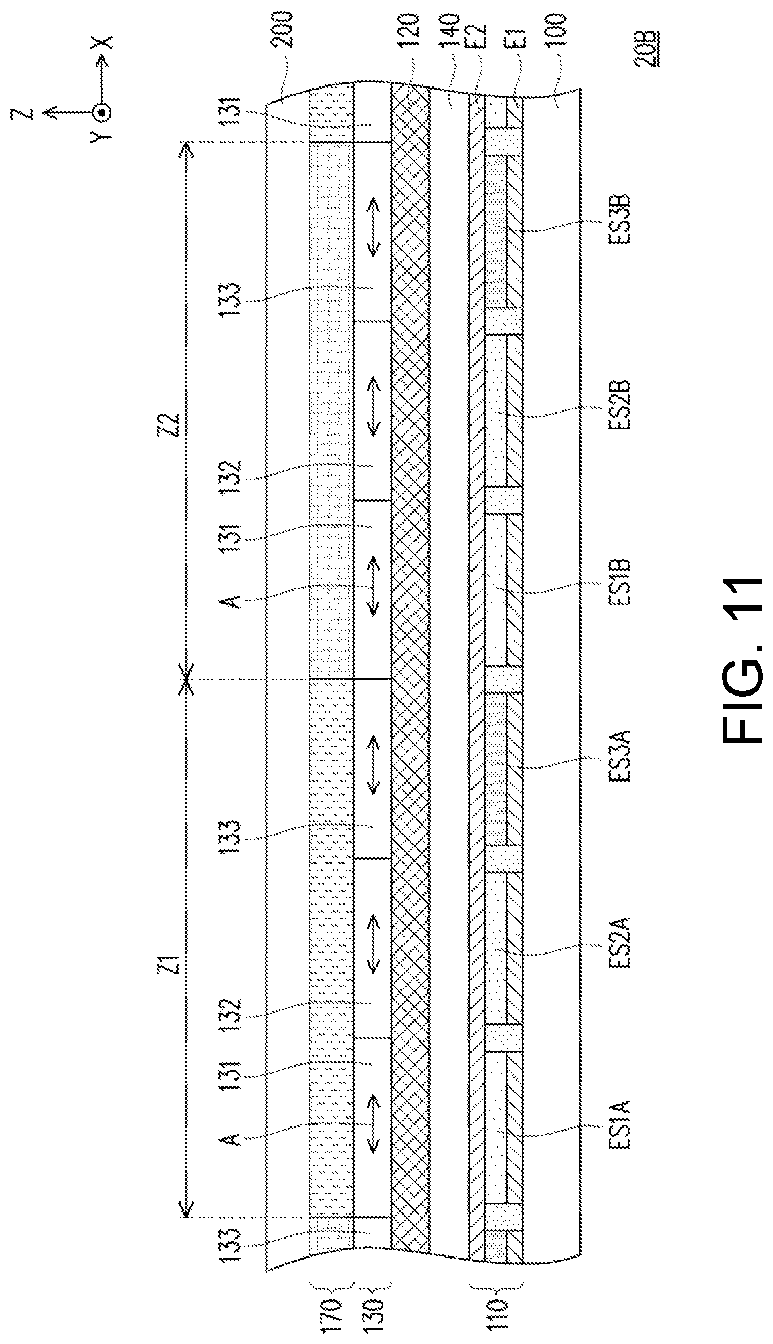 Patent US12100789 Figure 10 – Display device