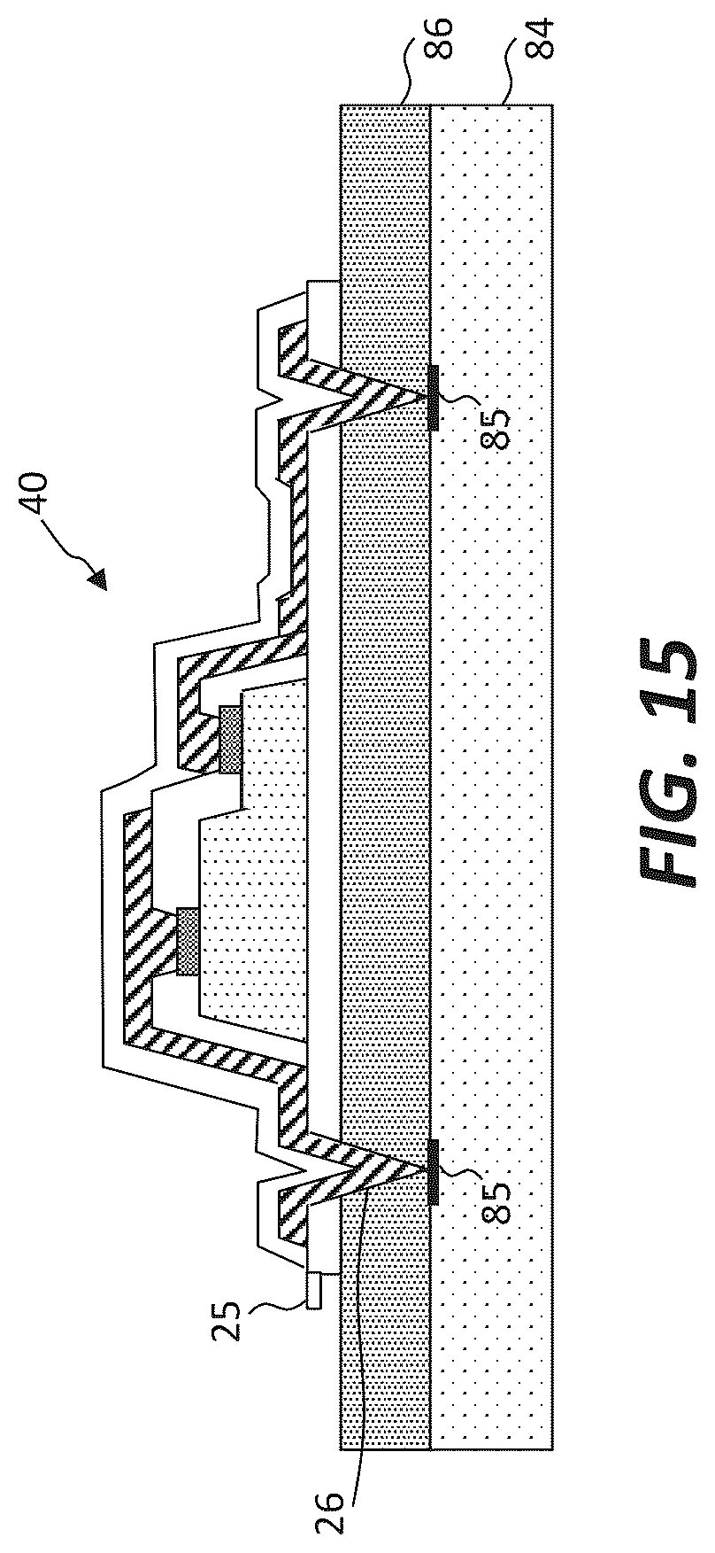 Patent US12100792 Figure 9 – White-light-emitting LED structures