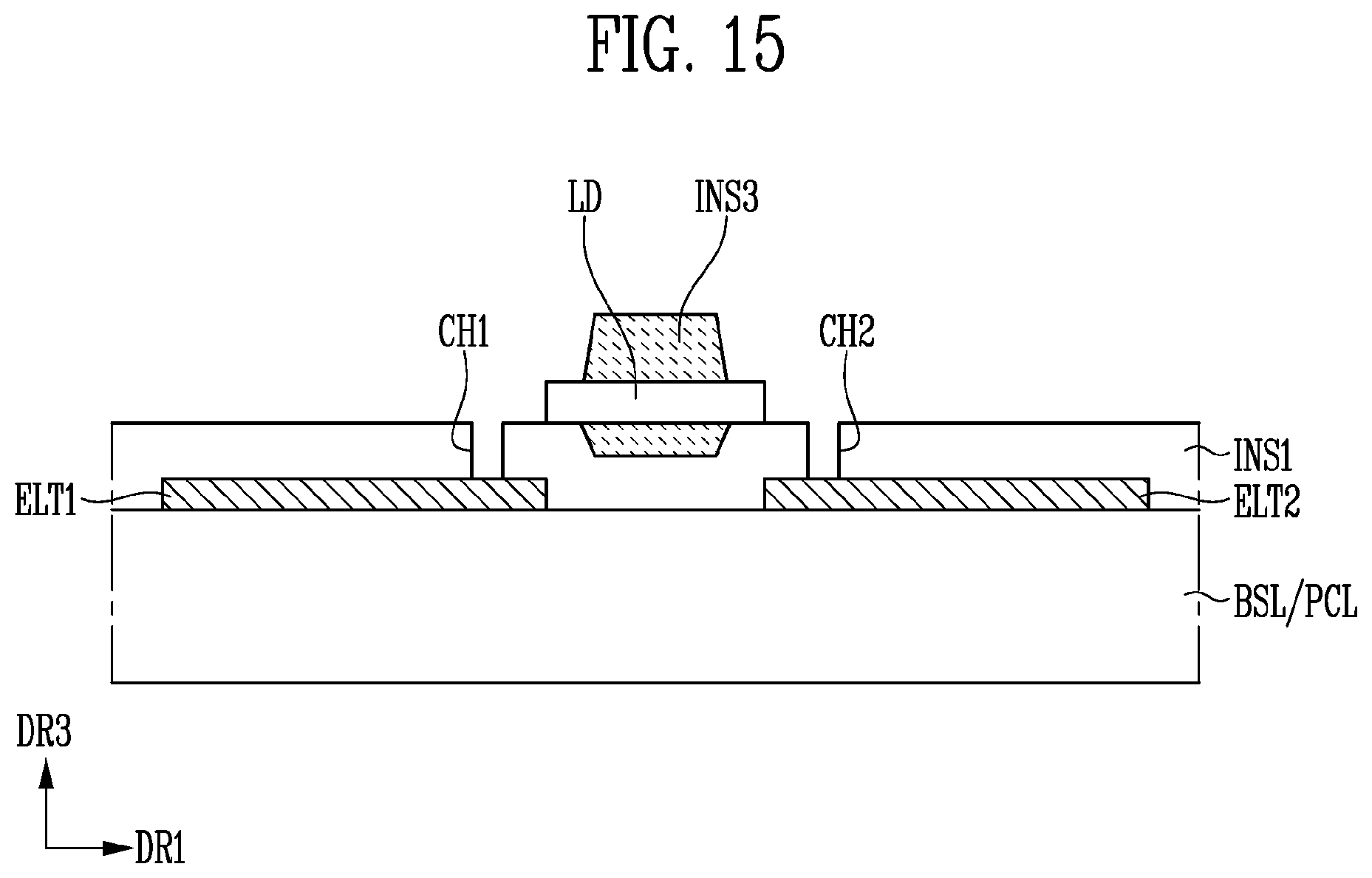 Patent US12100794 Figure 15 – Display device and method of manufacturing the same