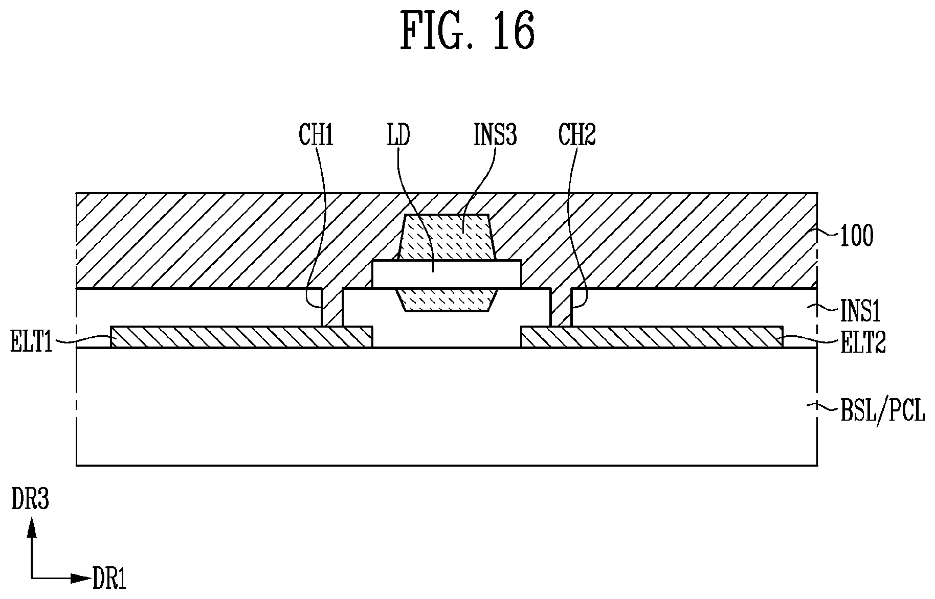 Patent US12100794 Figure 16 – Display device and method of manufacturing the same