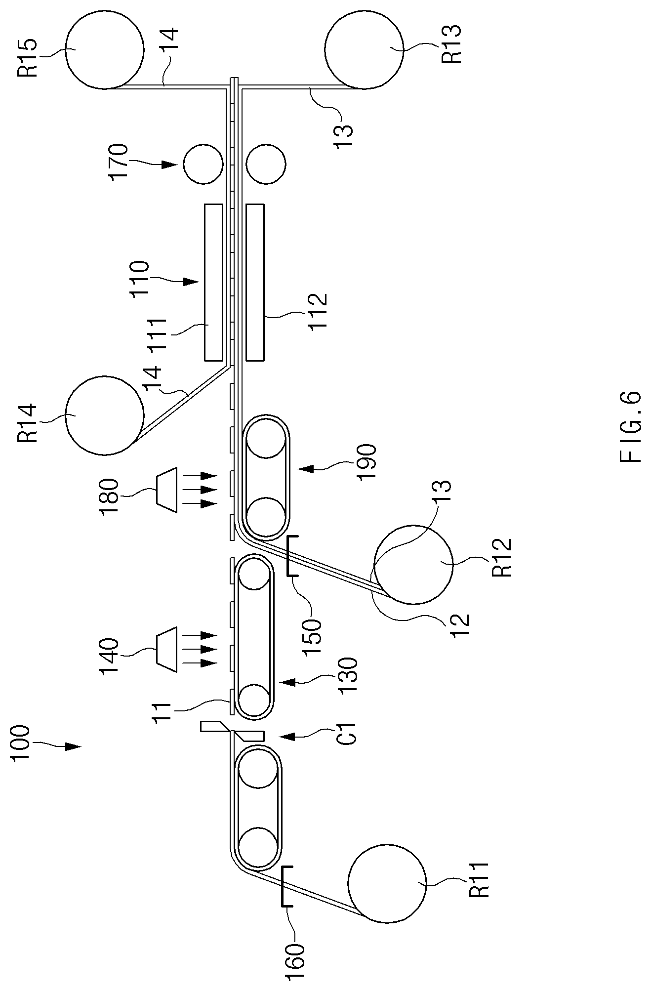 Patent US12100796 Figure 6 – Apparatus and method for manufacturing electrode assembly