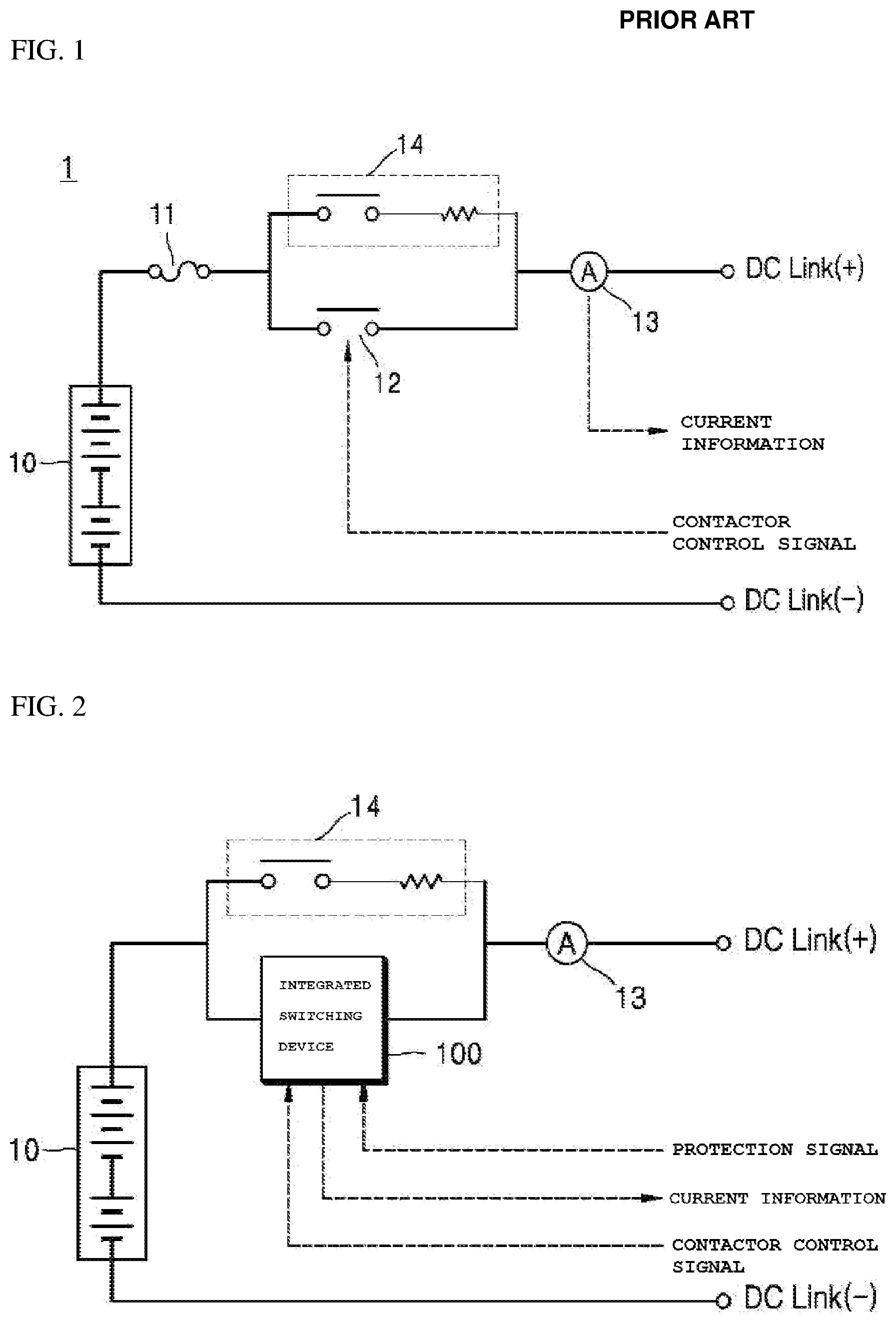 Patent US12100818 Figure 1 – Integrated switching device, and battery monitoring and protecting system including integrated switching device