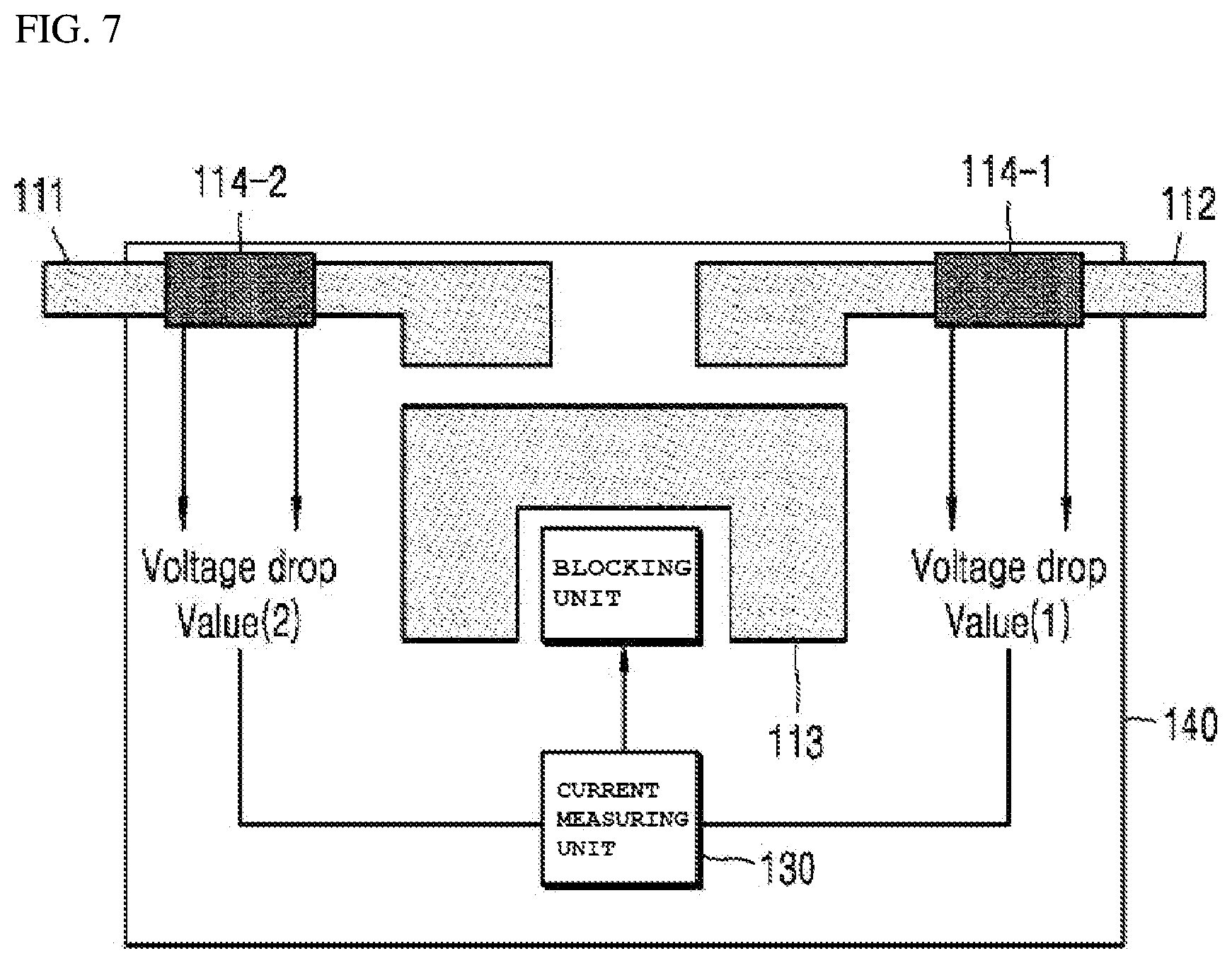 Patent US12100818 Figure 5 – Integrated switching device, and battery monitoring and protecting system including integrated switching device